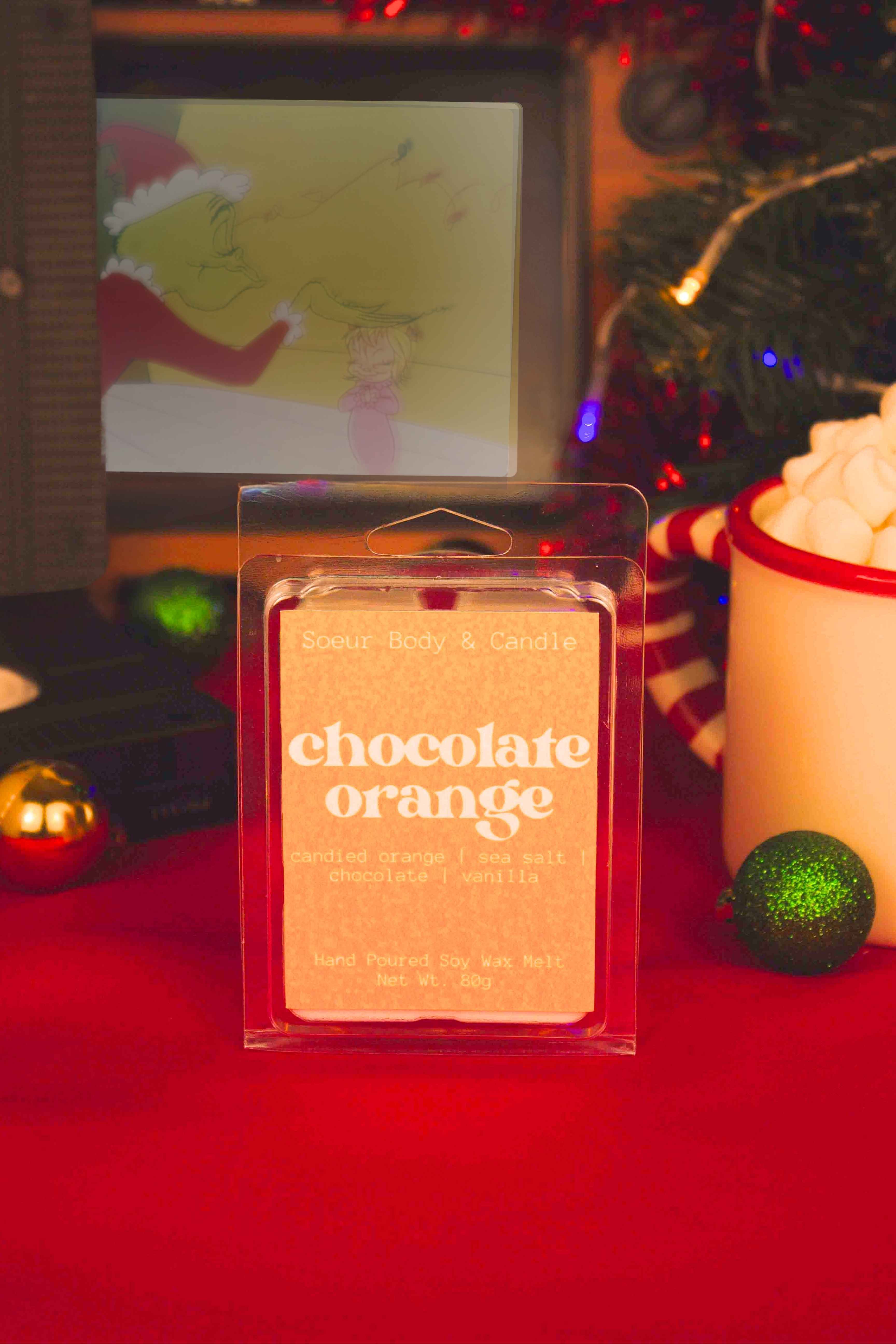 Chocolate Orange Soy Wax Melt