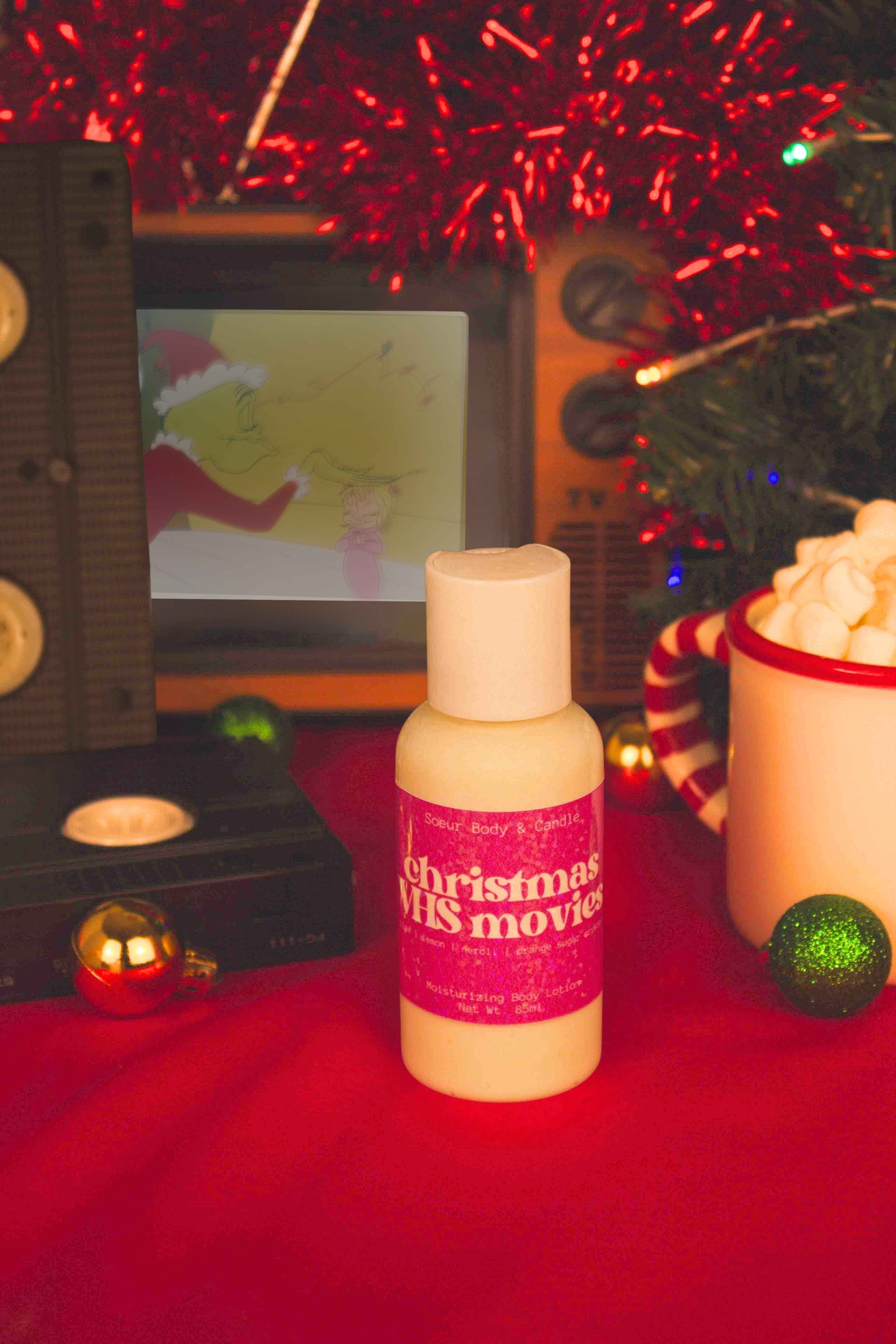 Christmas VHS Movies Body Lotion (4 oz)