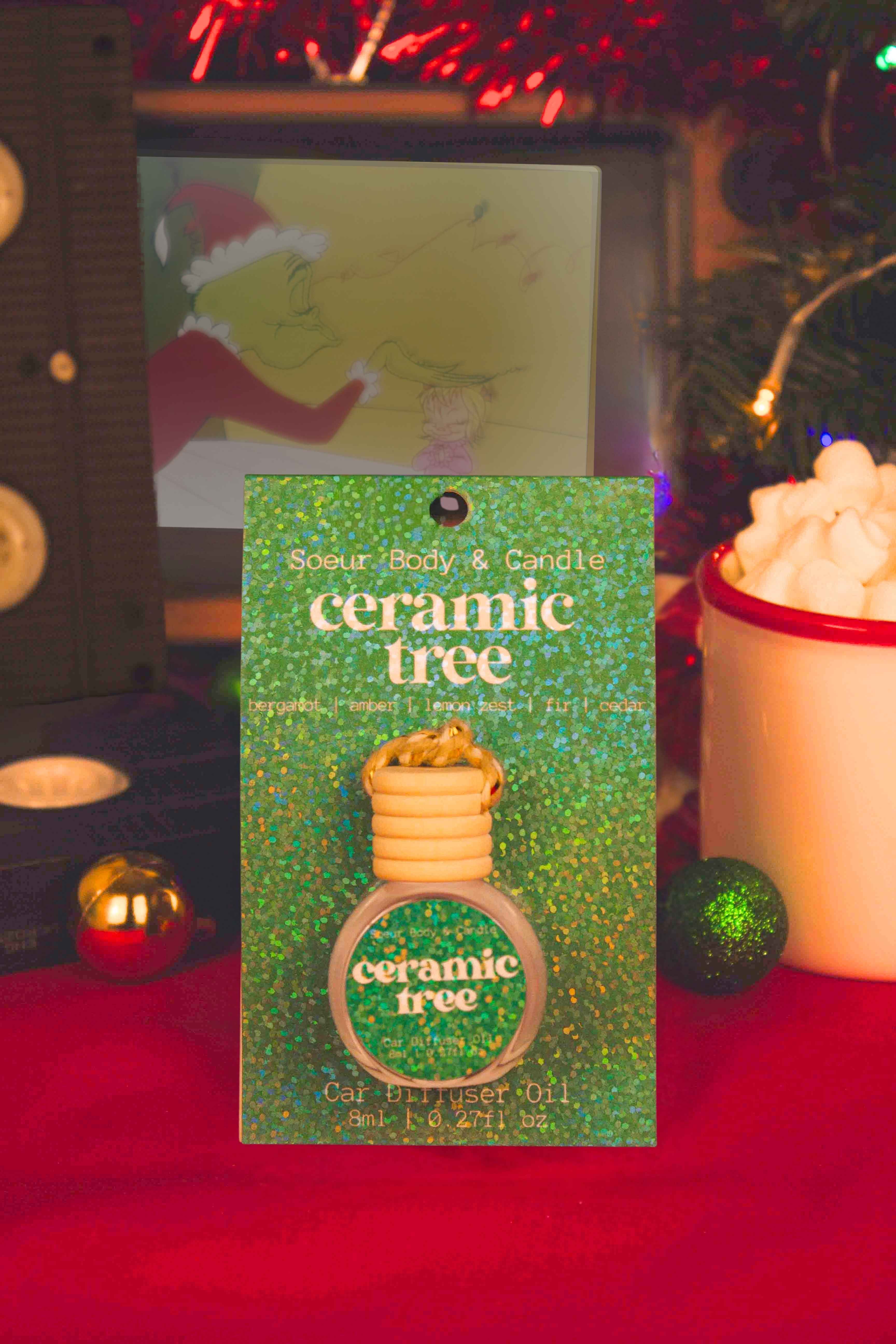 Ceramic Tree Car Diffuser