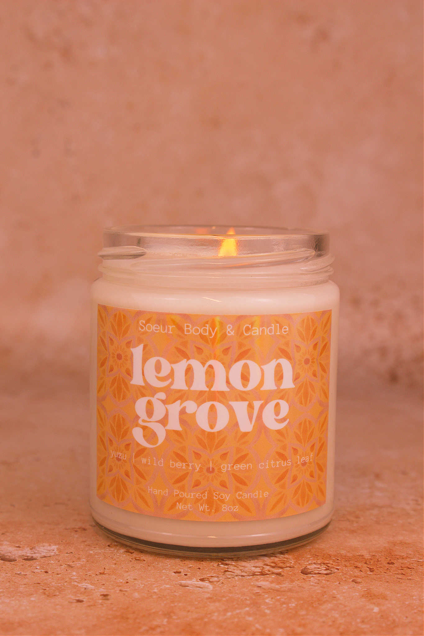 Lemon Grove Soy Candle