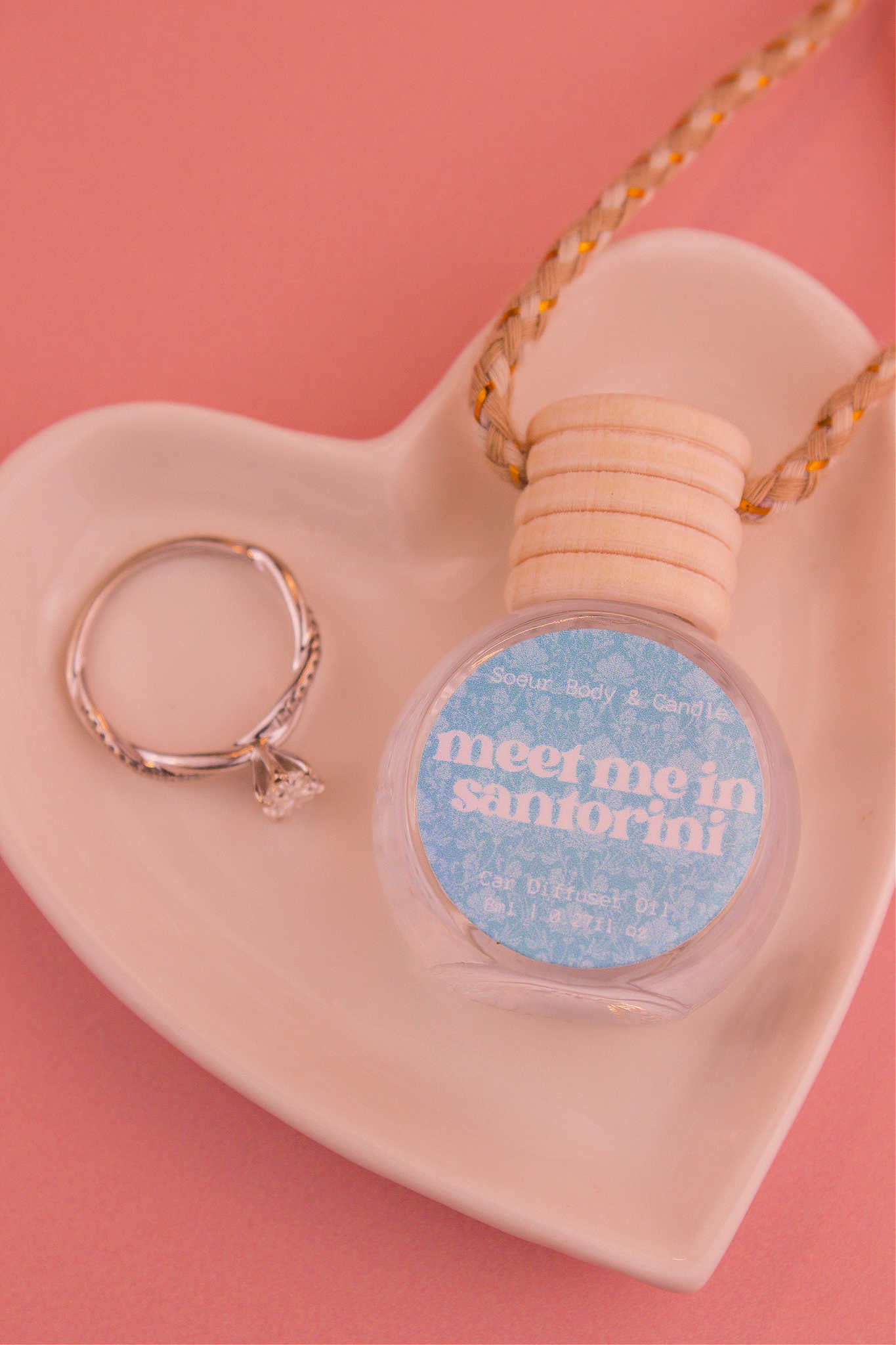 Meet Me In Santorini Car Diffuser