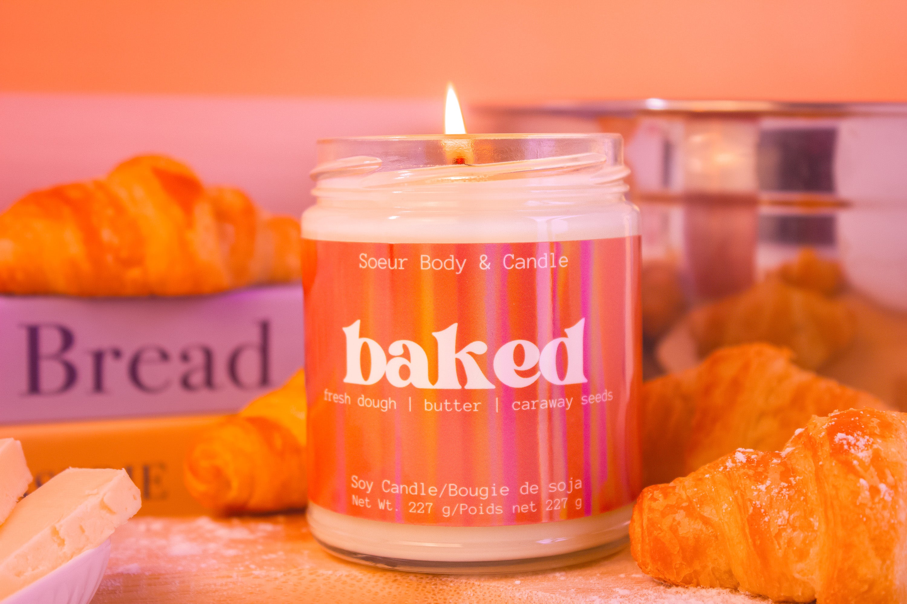 Baked Soy Candle