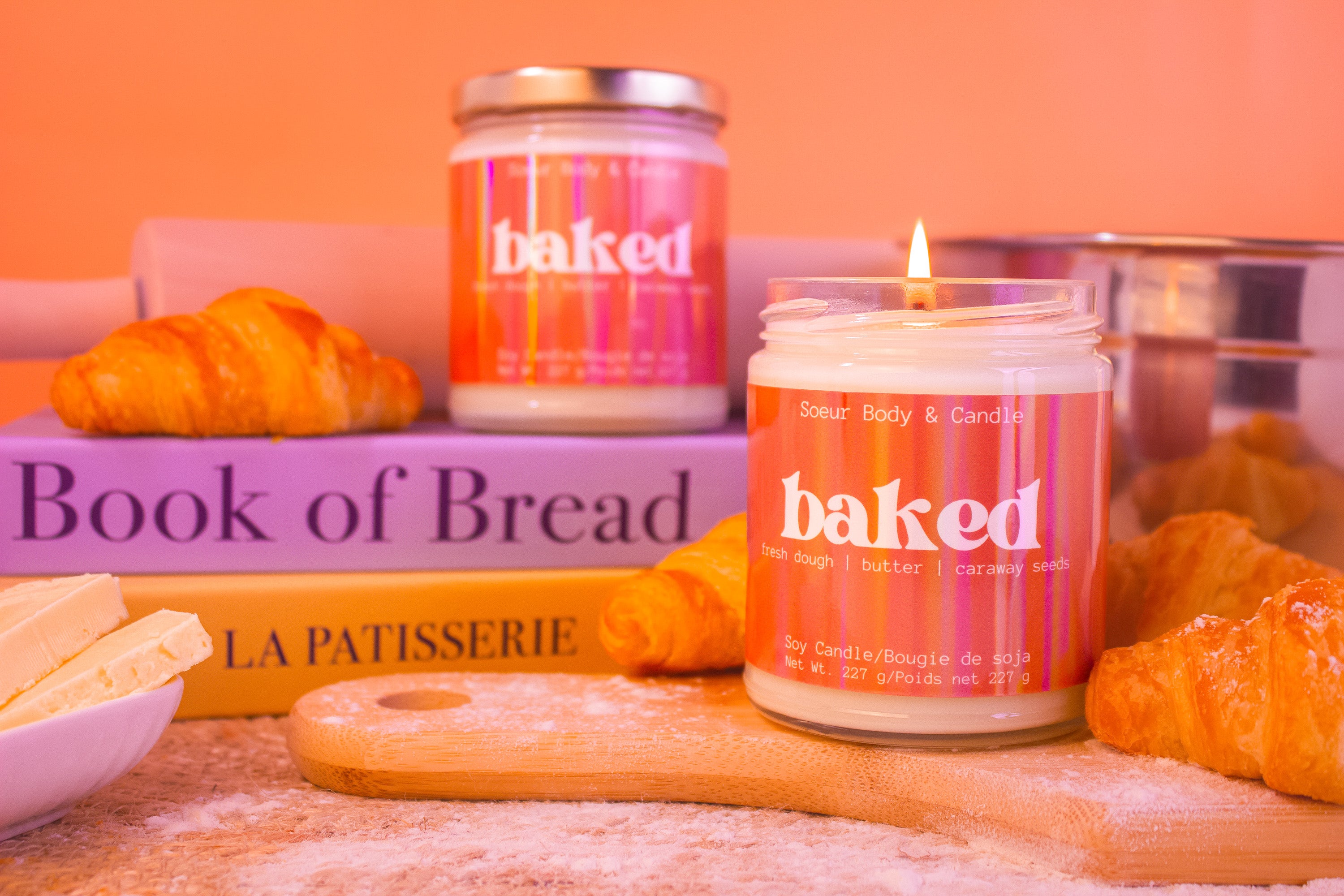 Baked Soy Candle