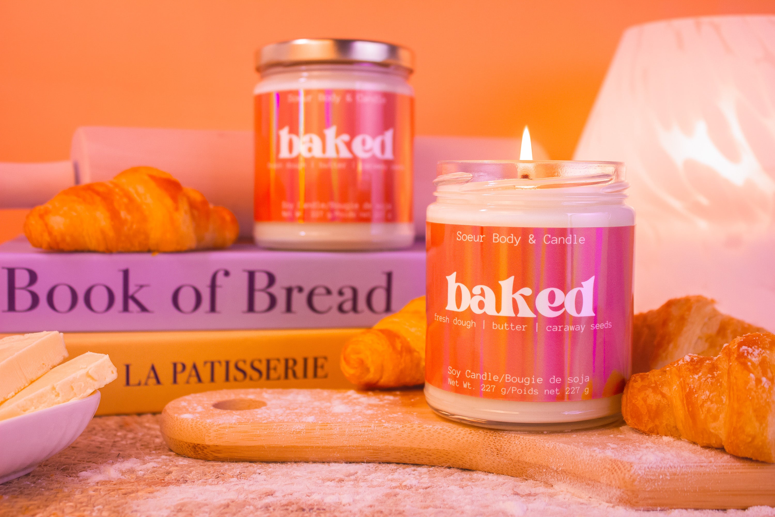 Baked Soy Candle