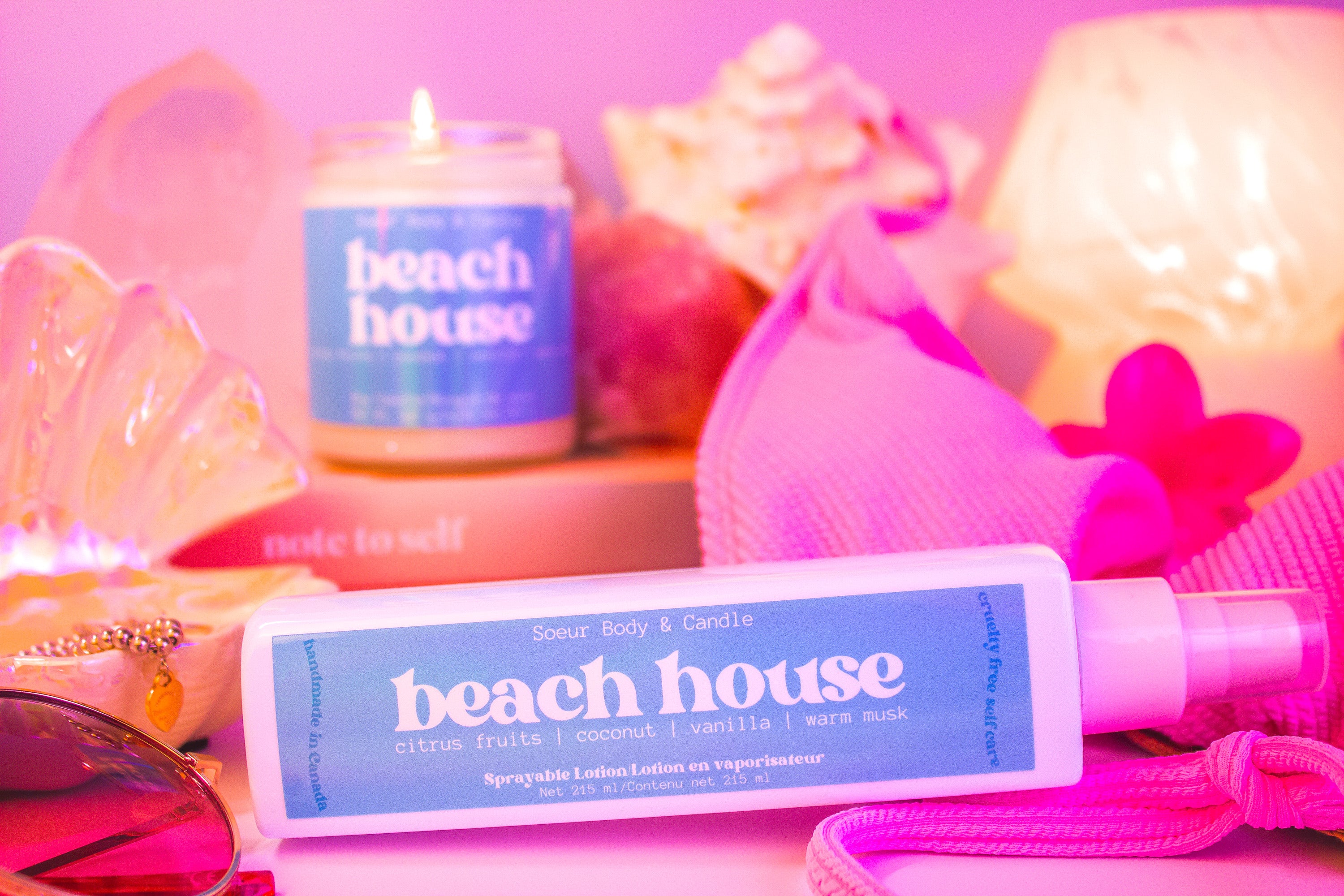Beach House Sprayable Lotion