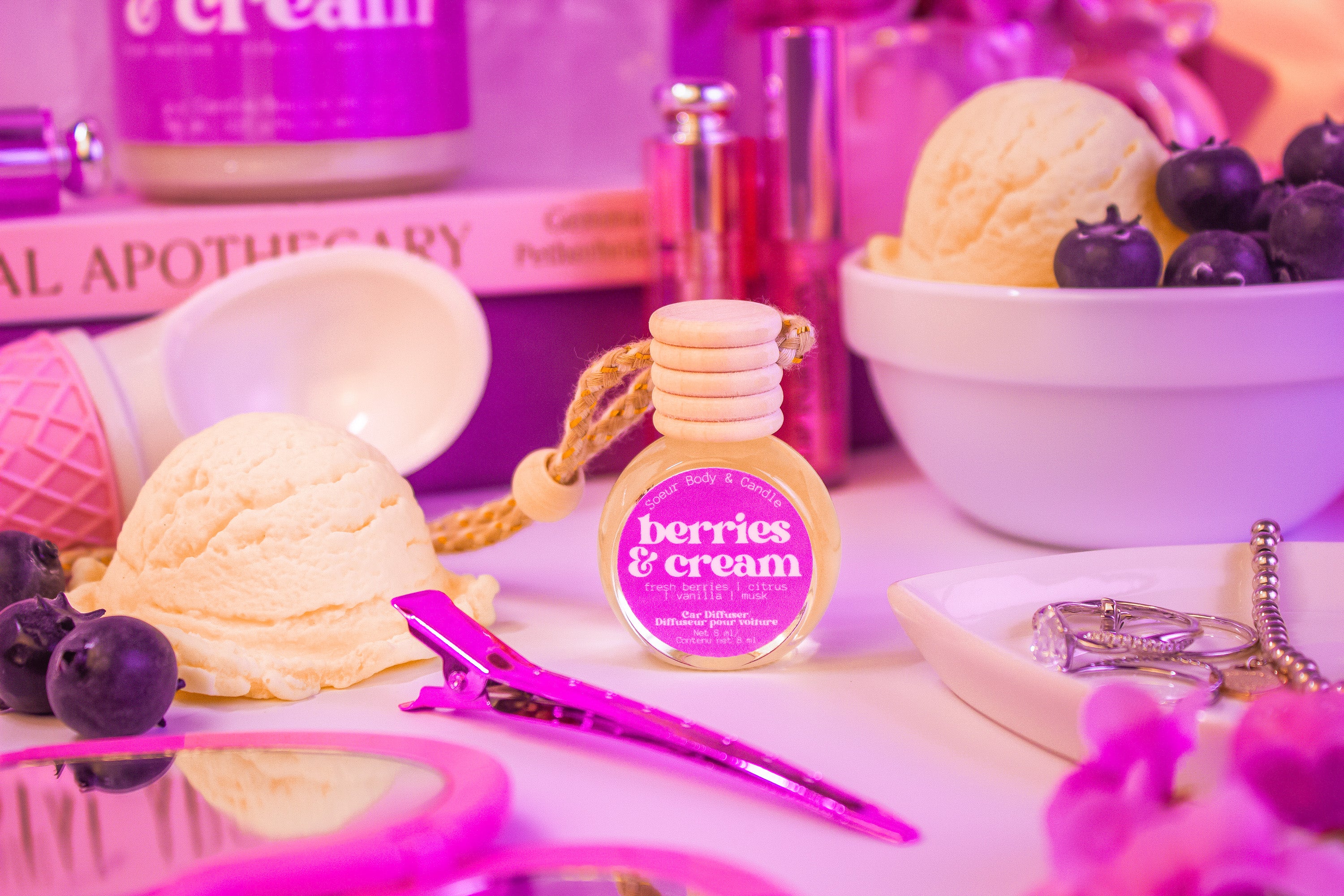 Berries & Cream Car Diffuser