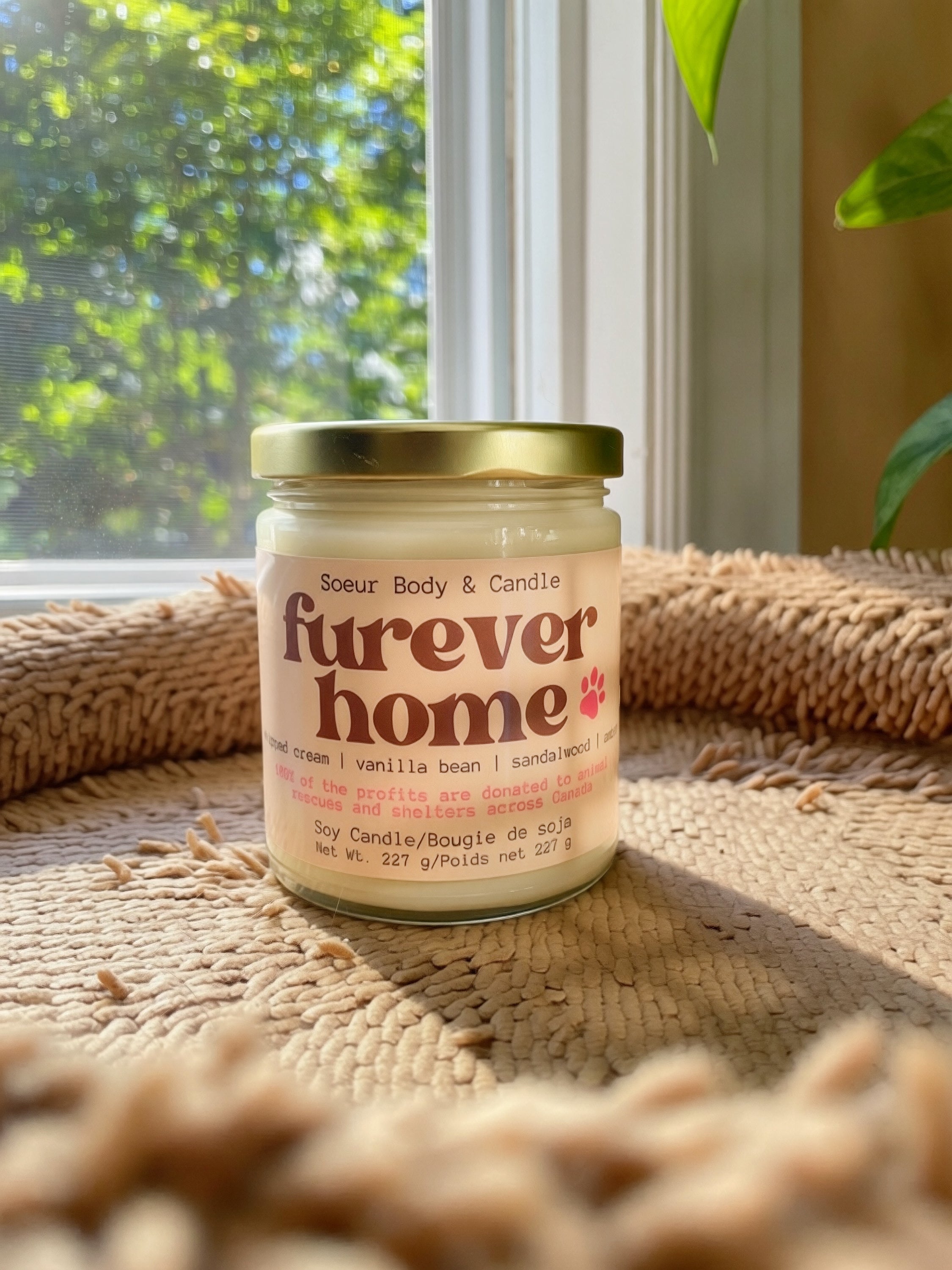 Furever Home Soy Candle