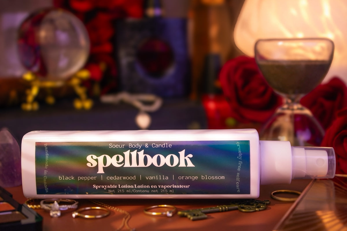 Spellbook Sprayable Lotion