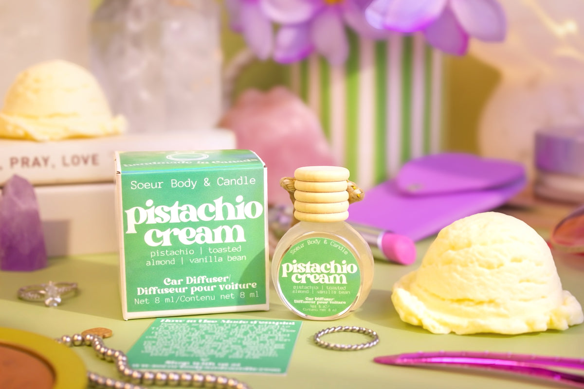 Pistachio Cream Car Diffuser