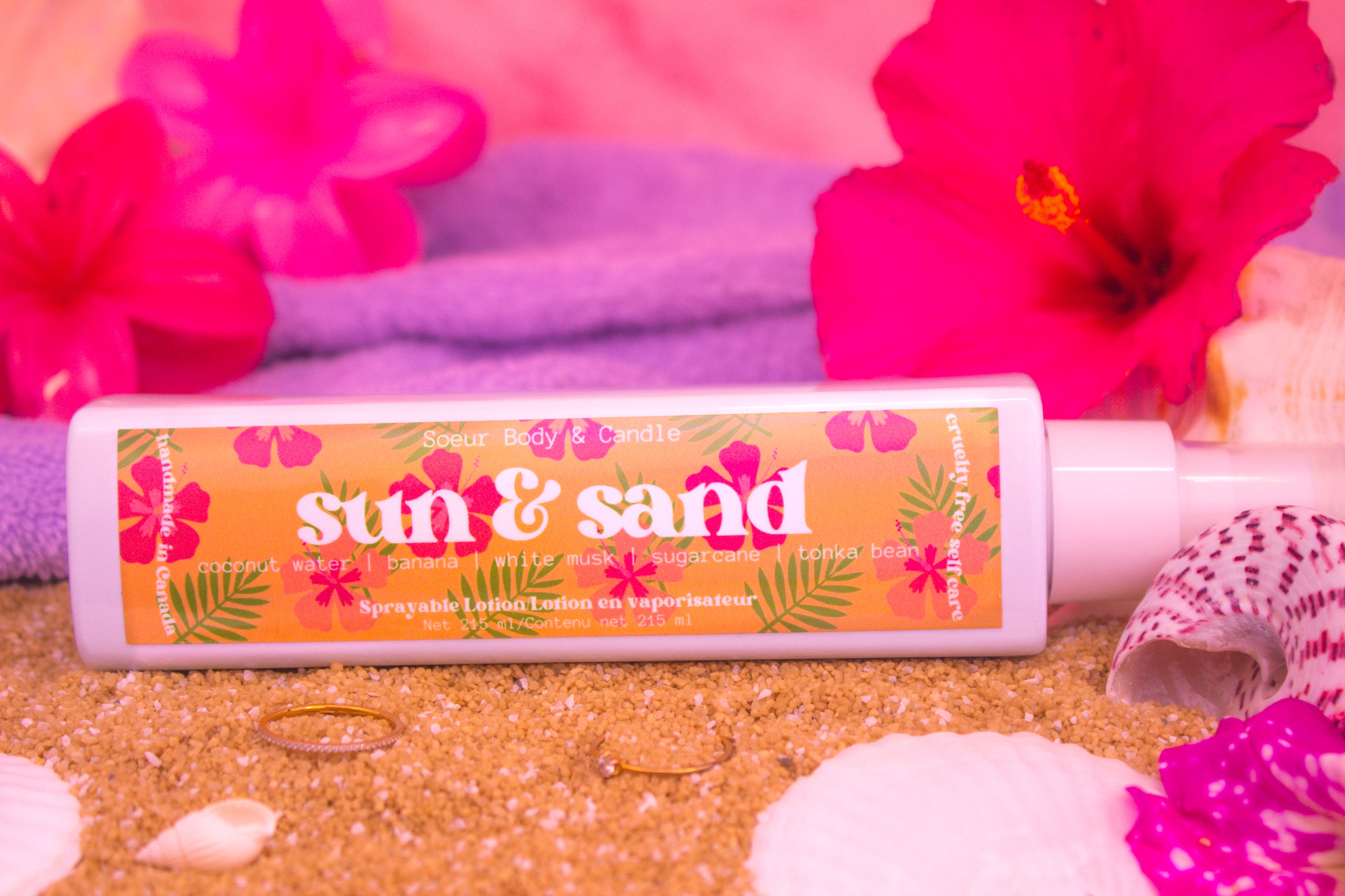 Sun & Sand Sprayable Lotion