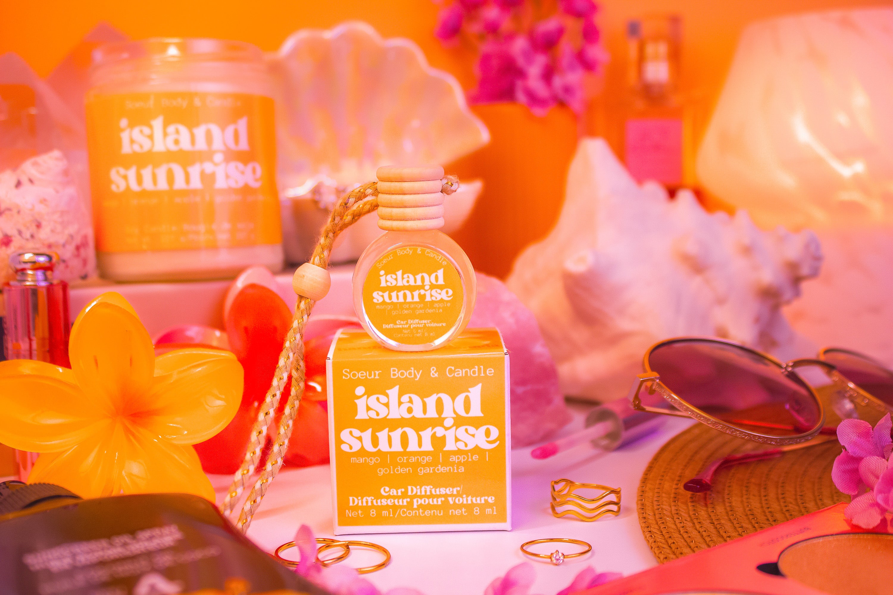 Island Sunrise Car Diffuser