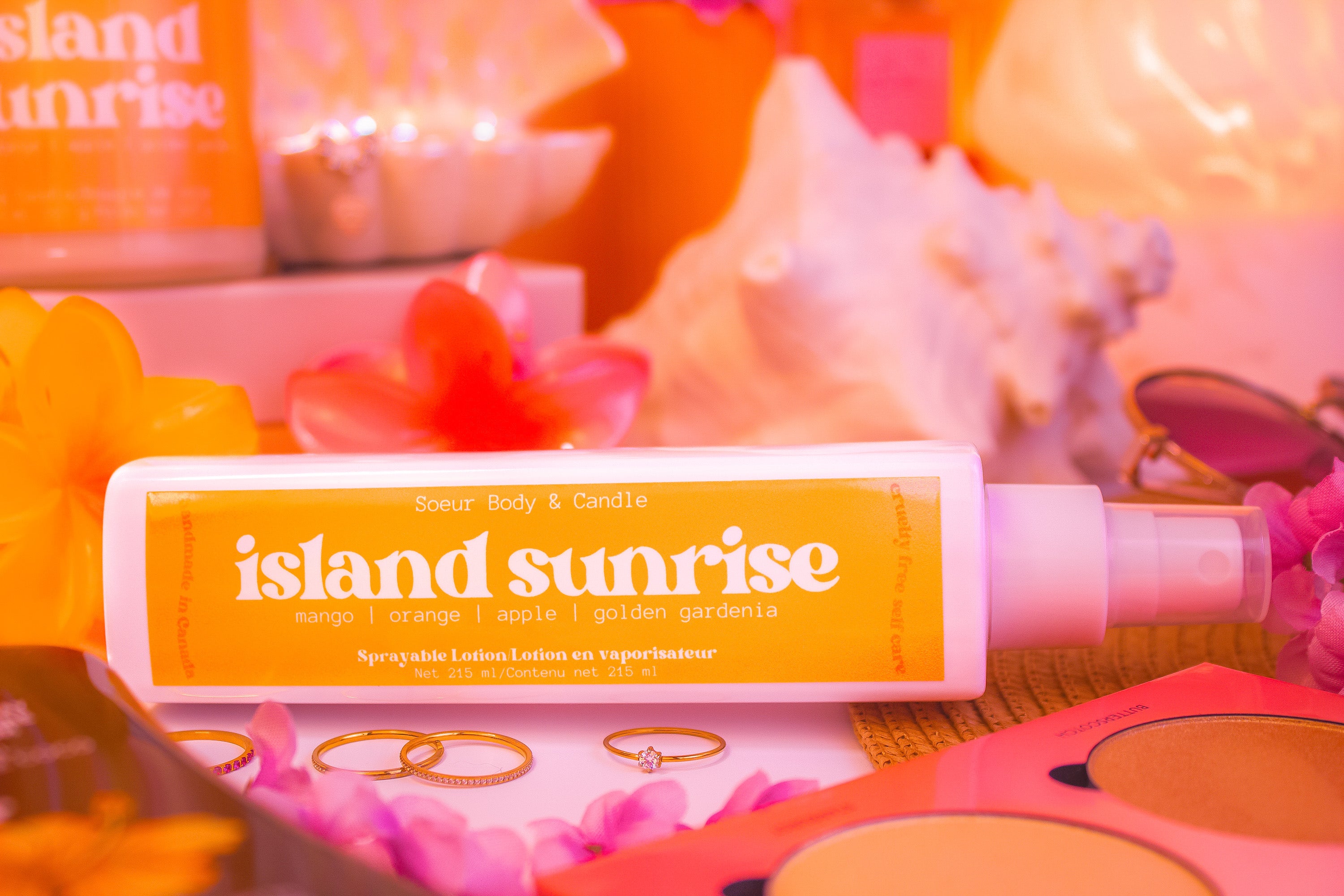 Island Sunrise Sprayable Lotion