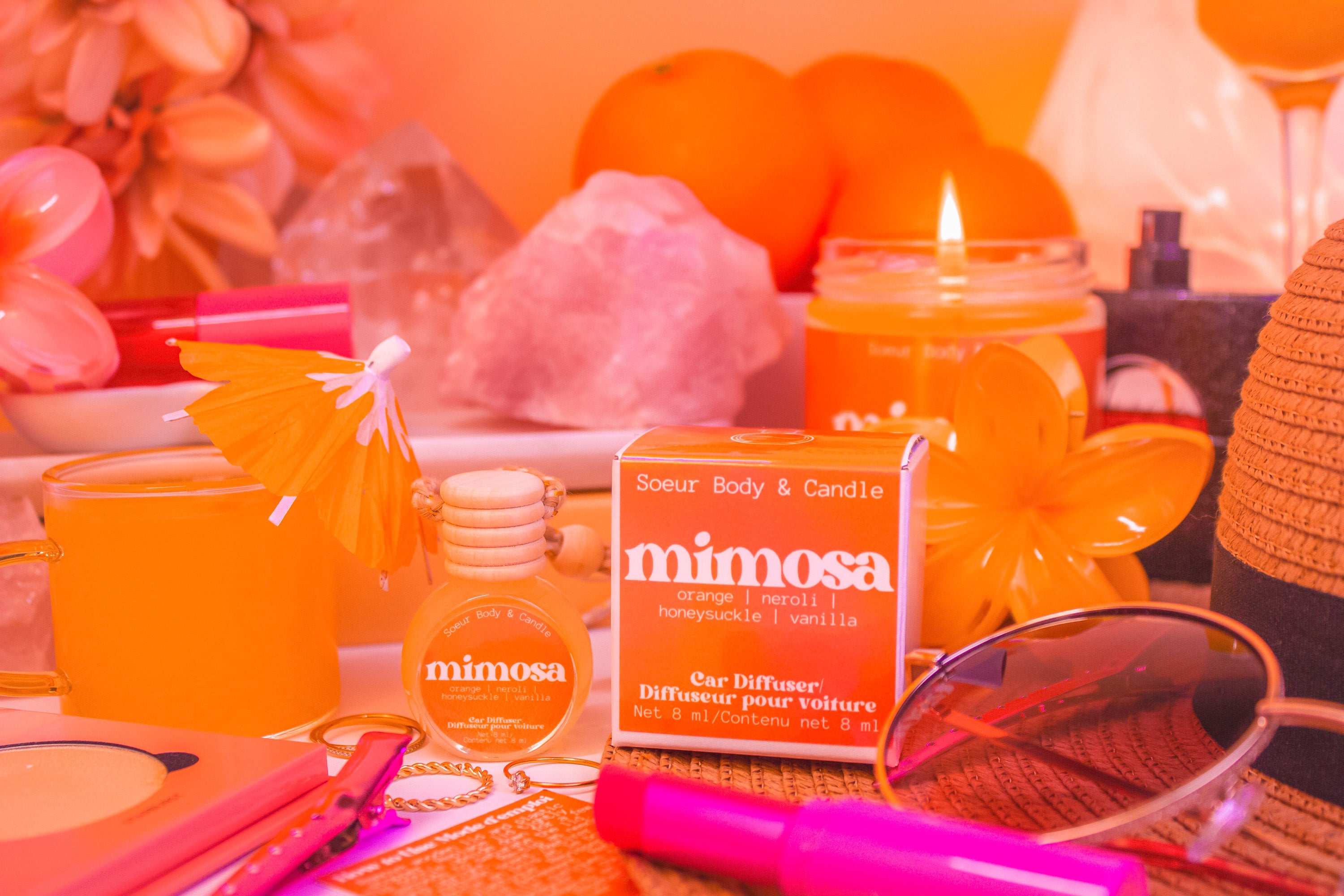 Mimosa Car Diffuser