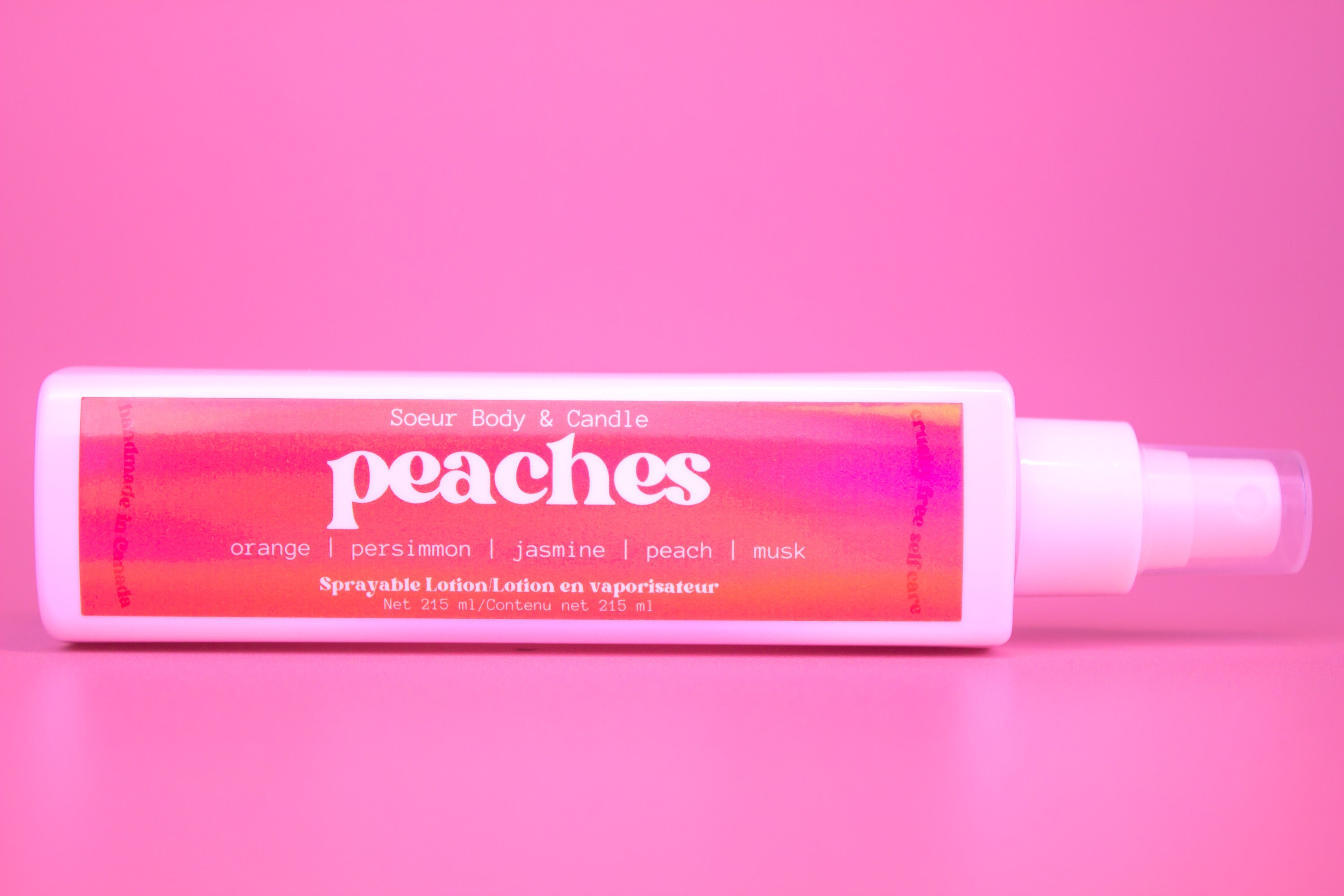 Peaches Sprayable Lotion