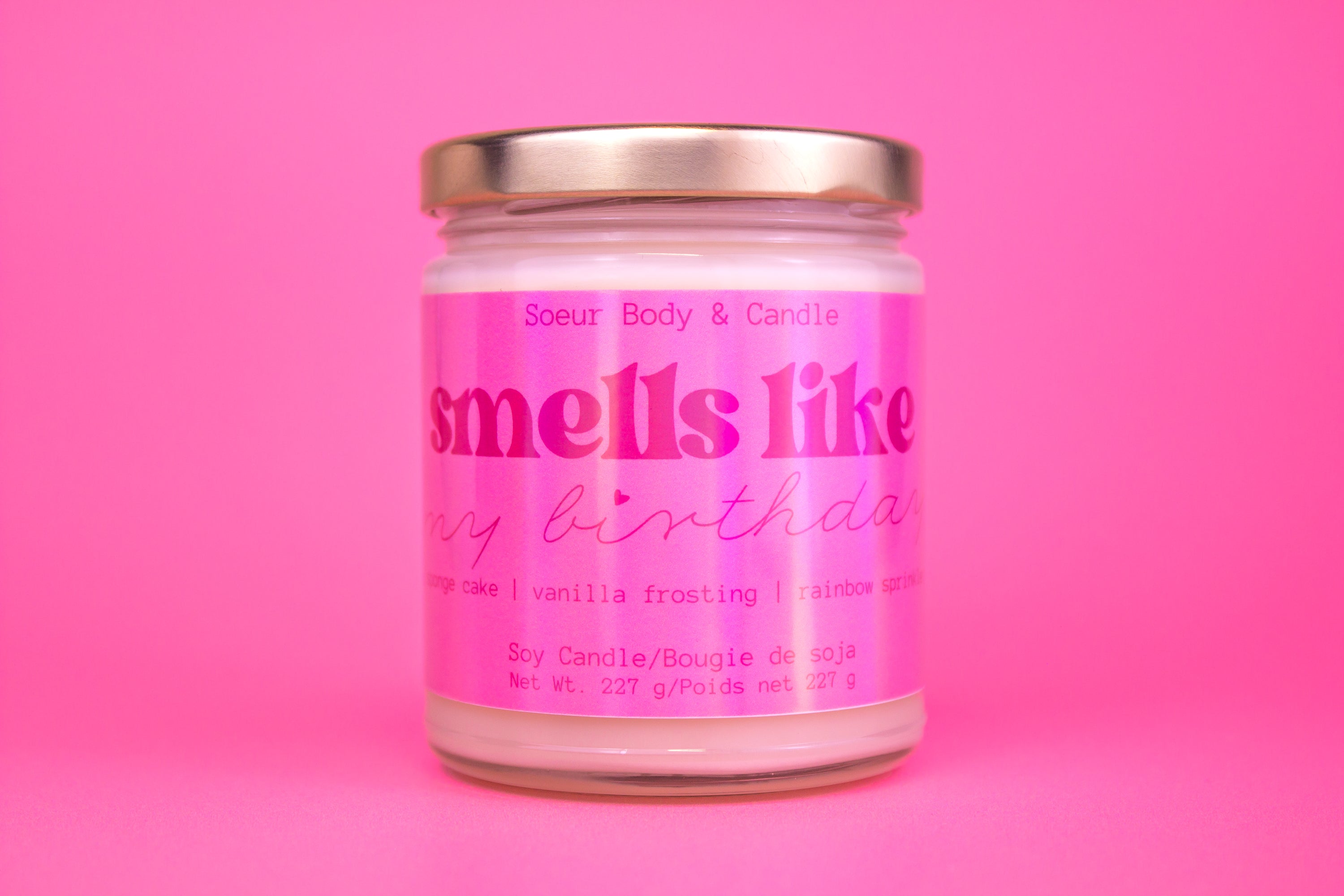 Smells Like My Birthday Soy Candle