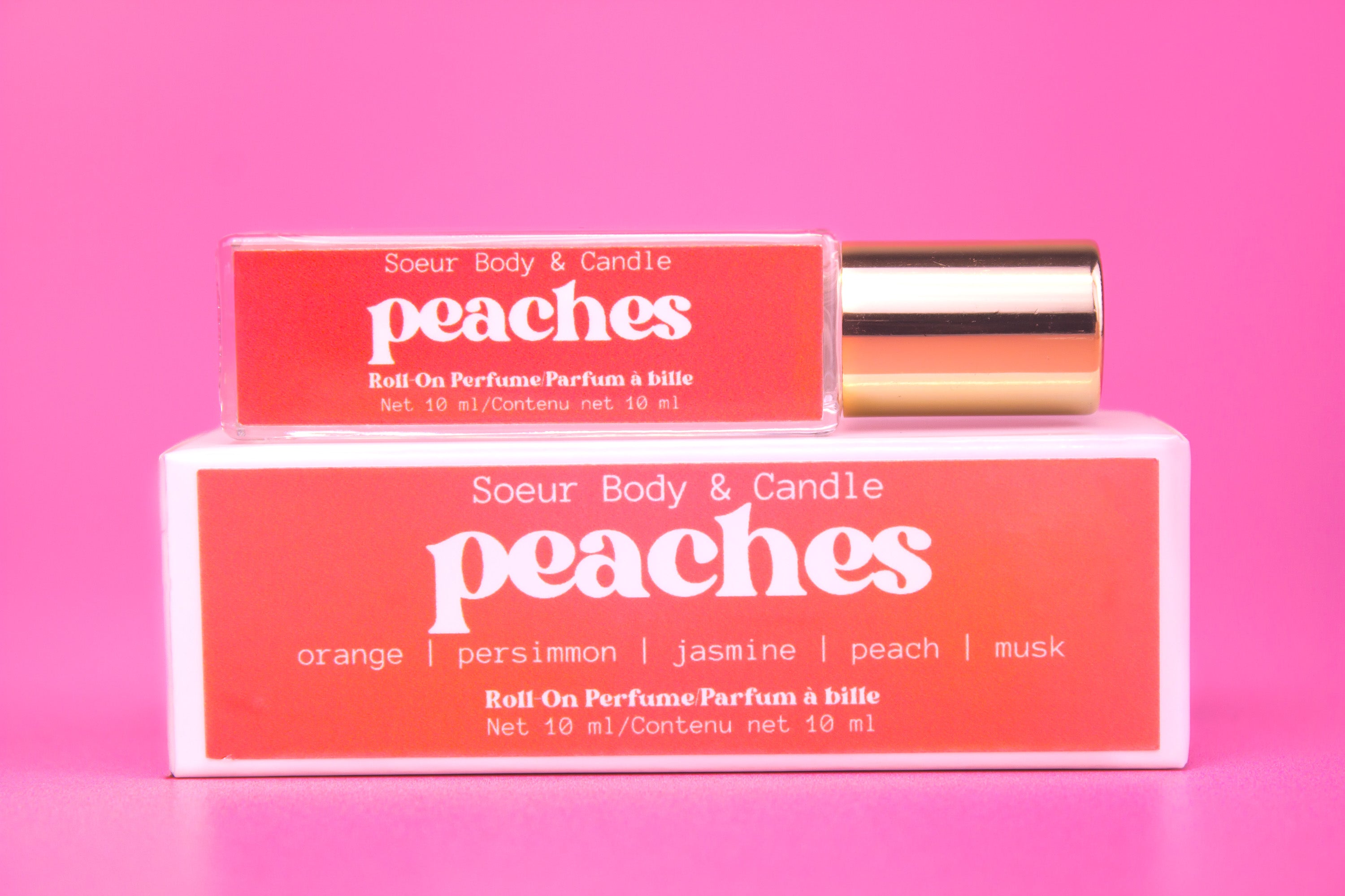 Peaches Roll-On Perfume Oil