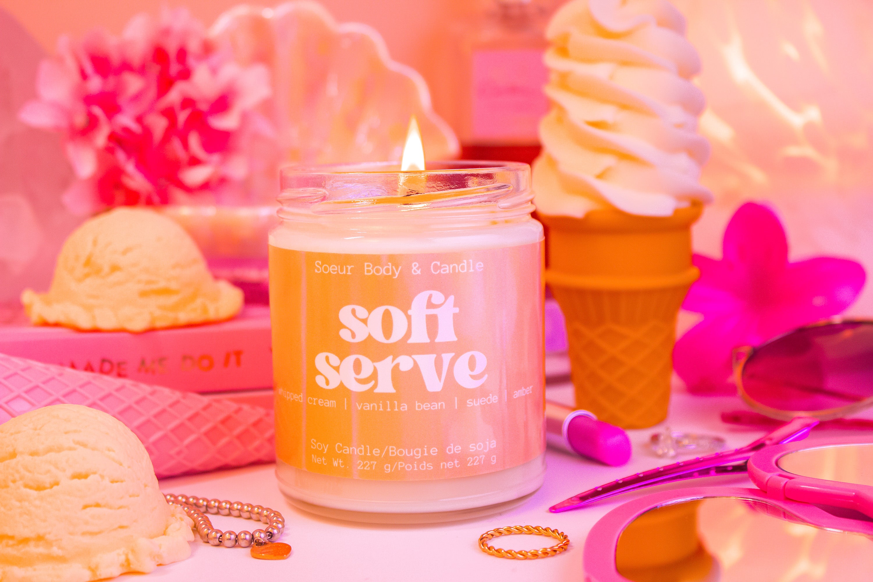 Soft Serve Soy Candle