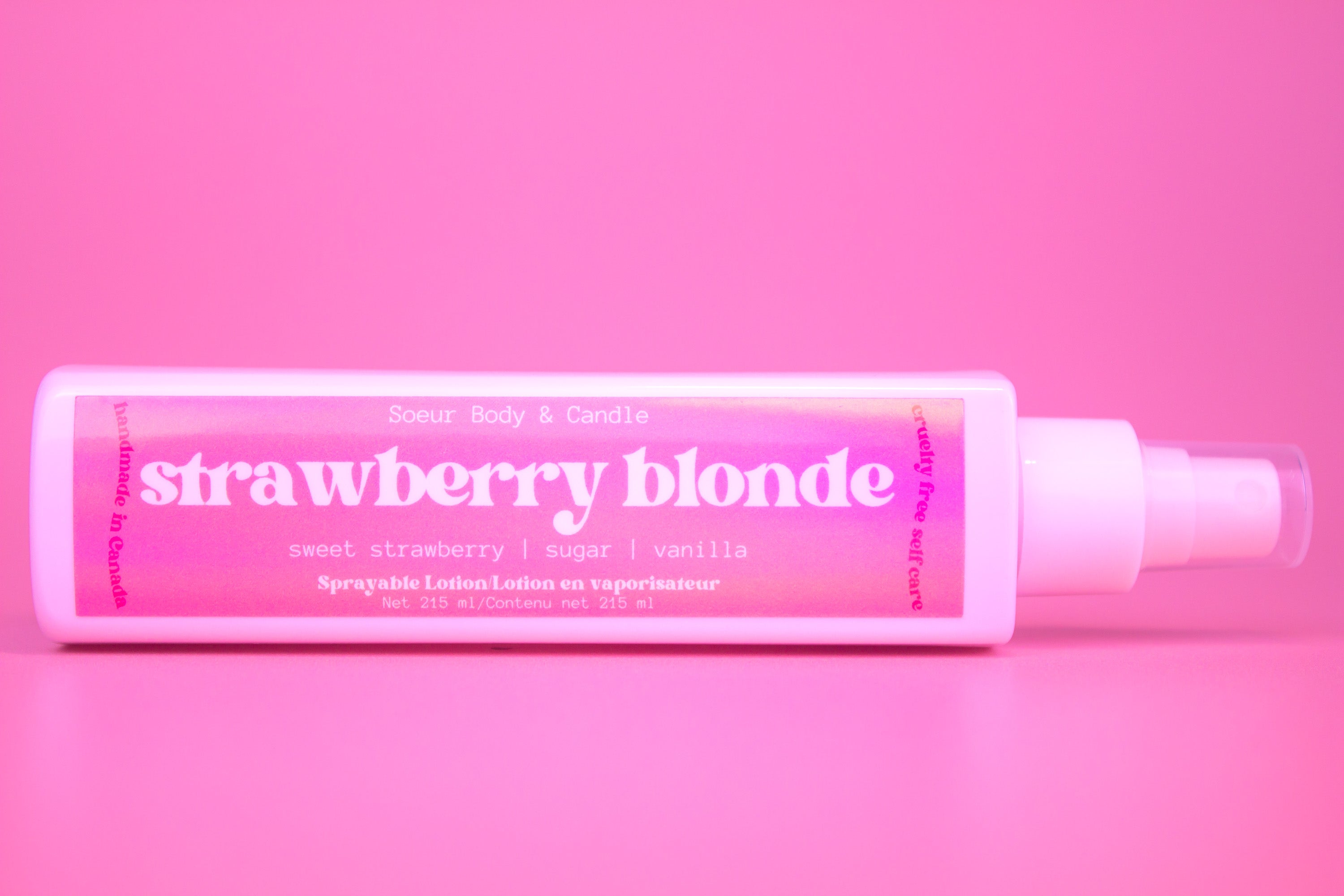 Strawberry Blonde Sprayable Lotion