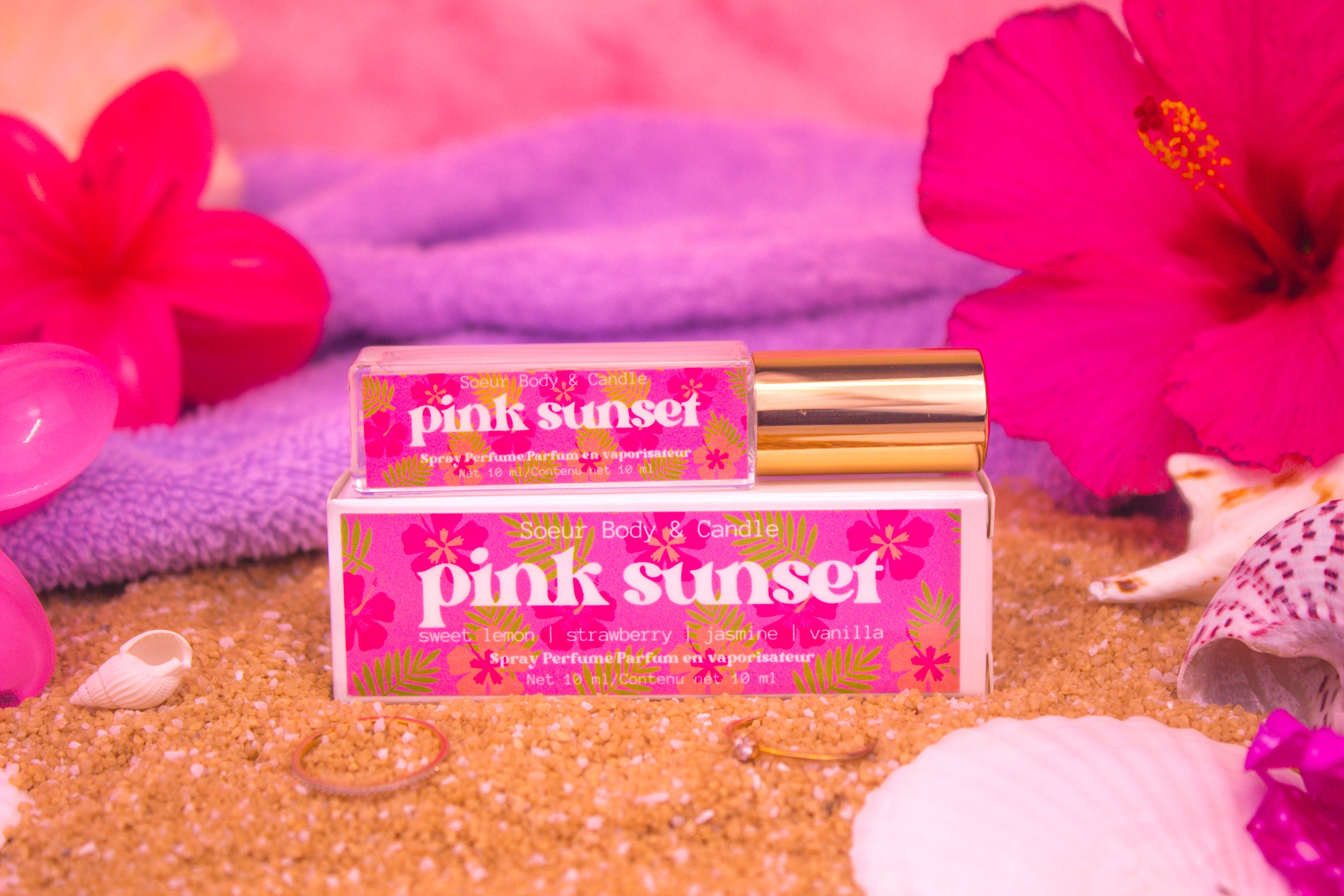 Pink Sunset Perfume Spray