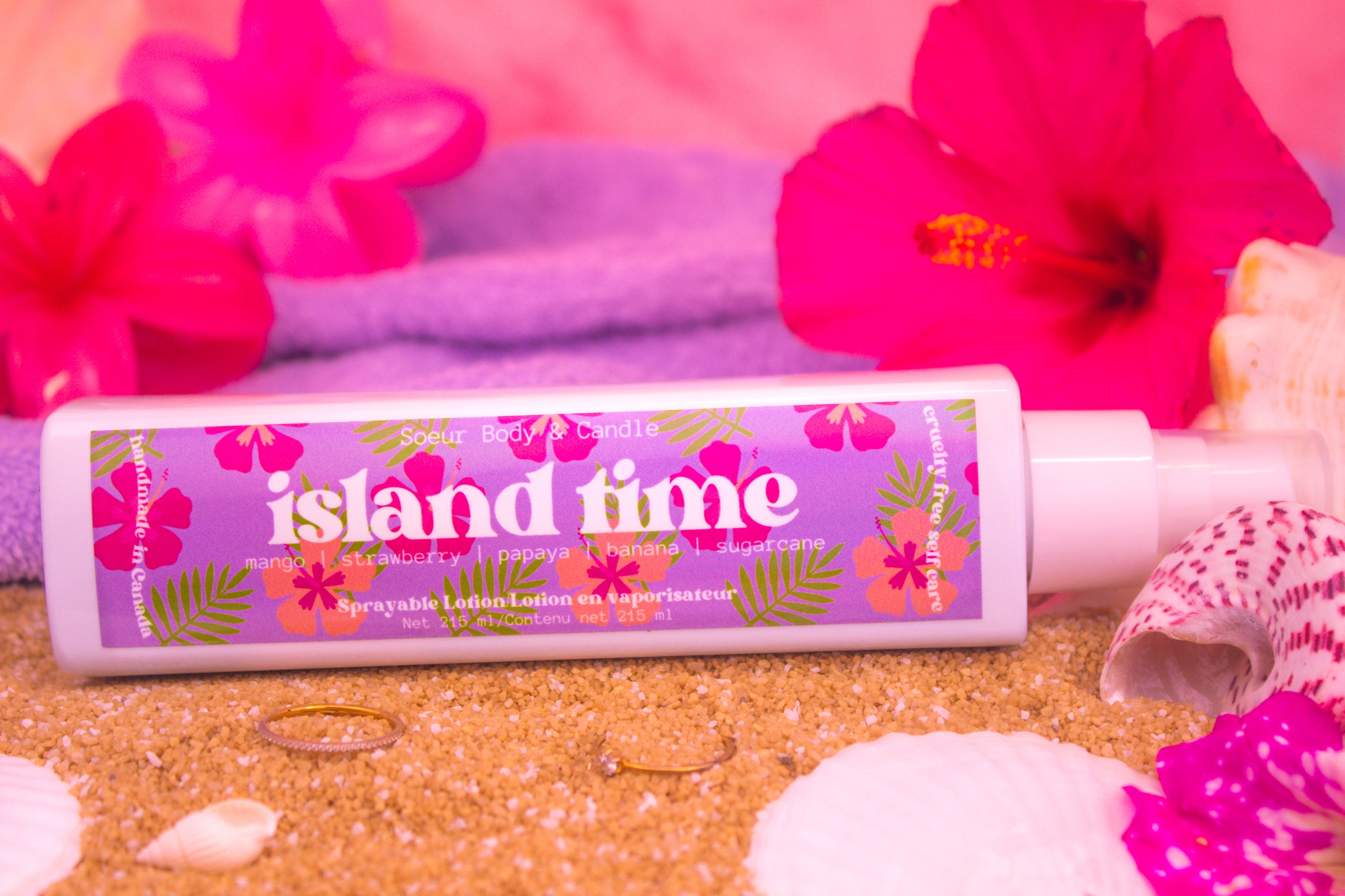 Island Time Sprayable Lotion
