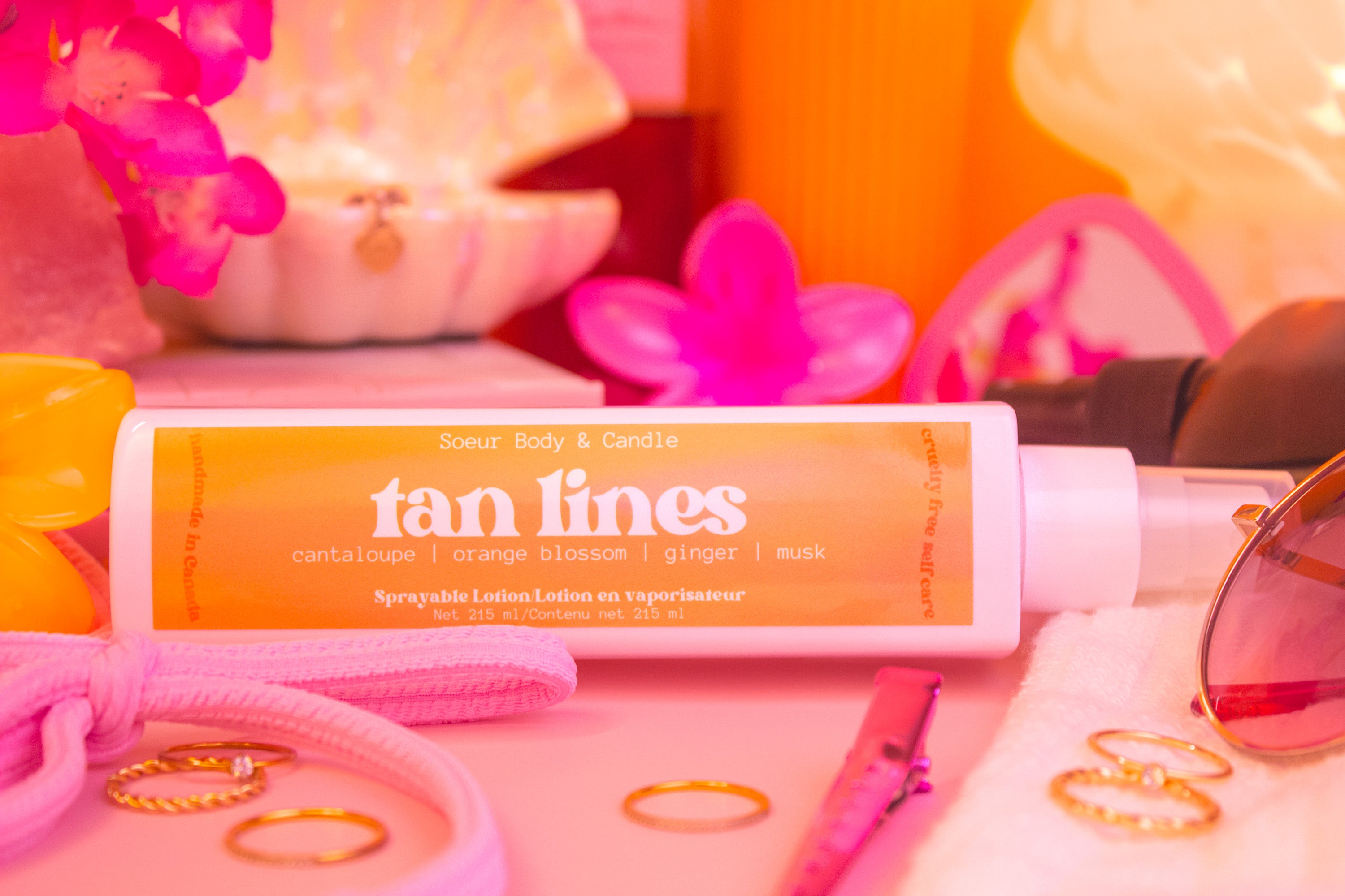 Tan Lines Sprayable Lotion