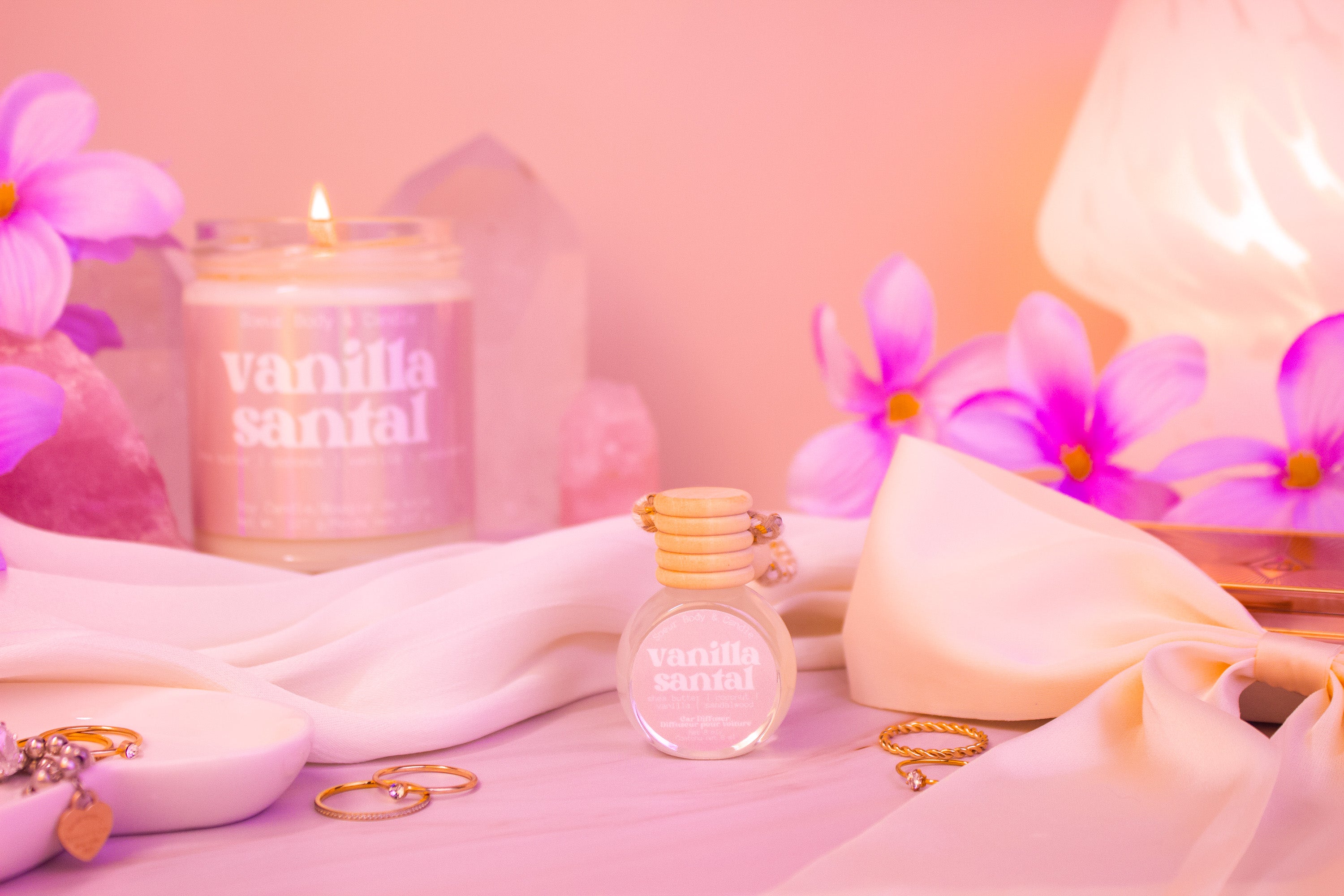 Vanilla Santal Car Diffuser
