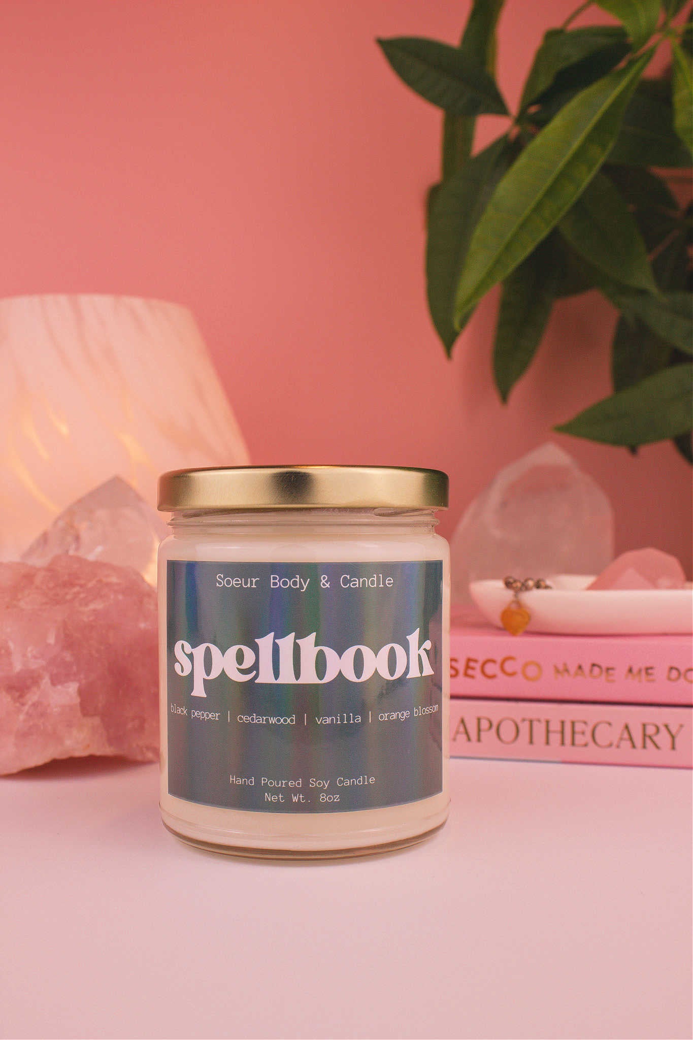 Spellbook Soy Candle