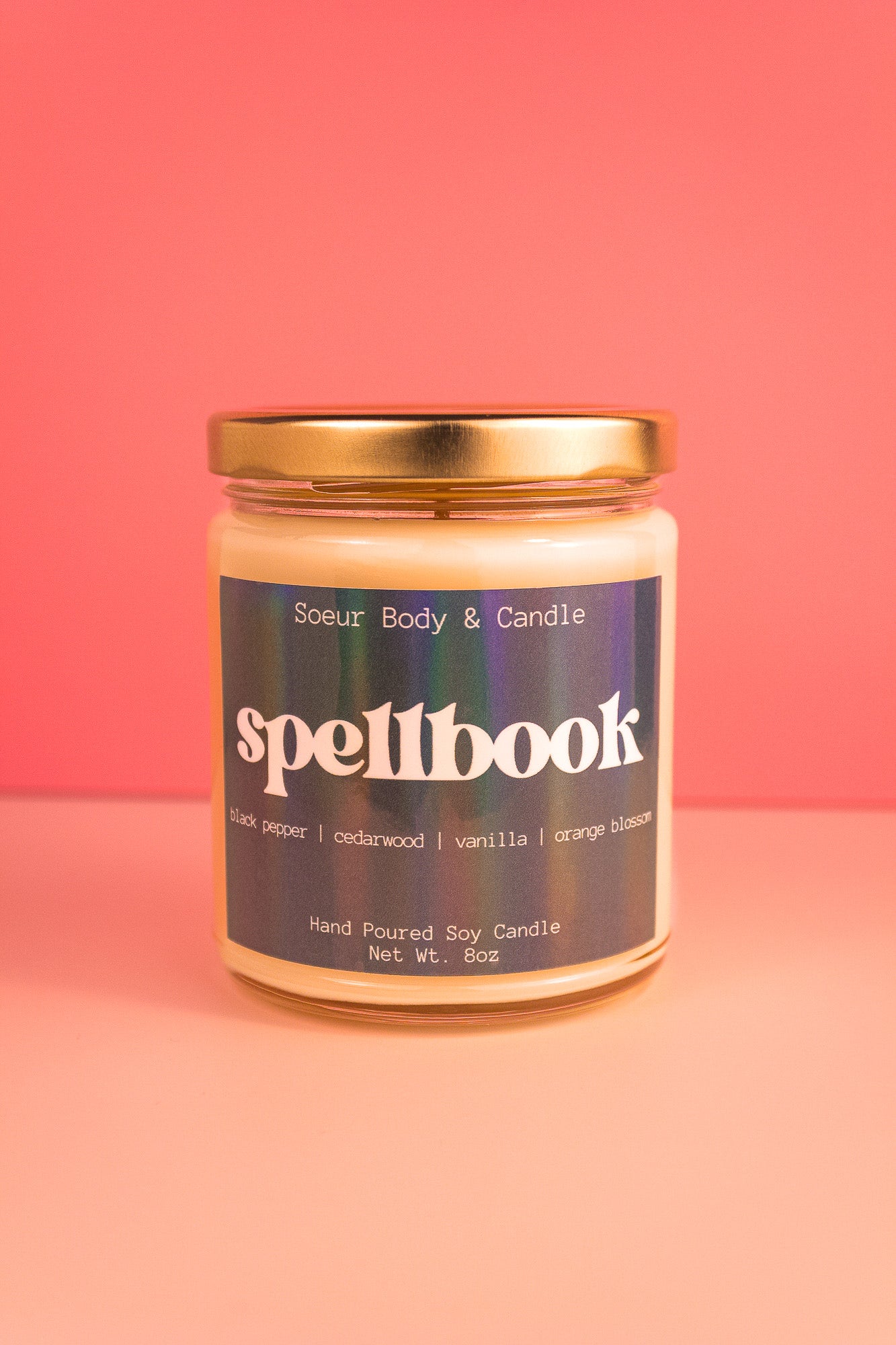 Spellbook Soy Candle