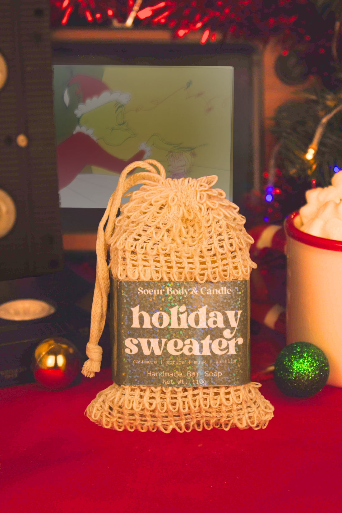 Holiday Sweater Bar Soap