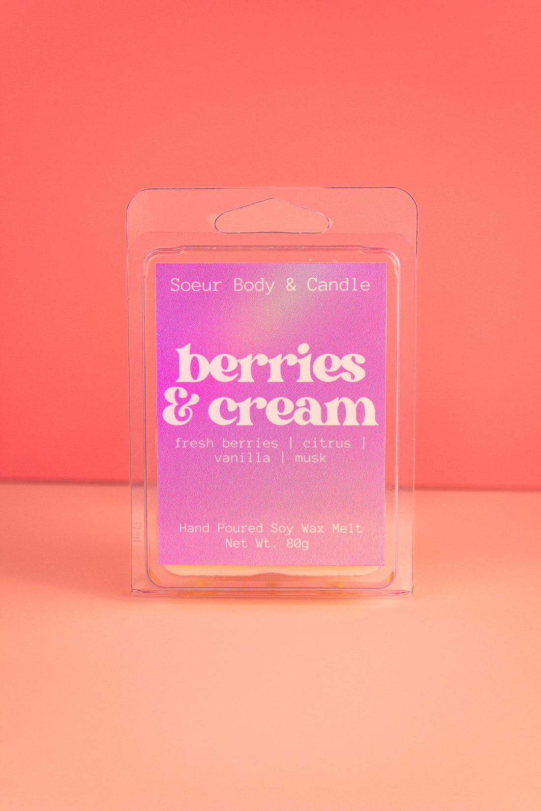 Berries &amp; Cream Soy Wax Melt