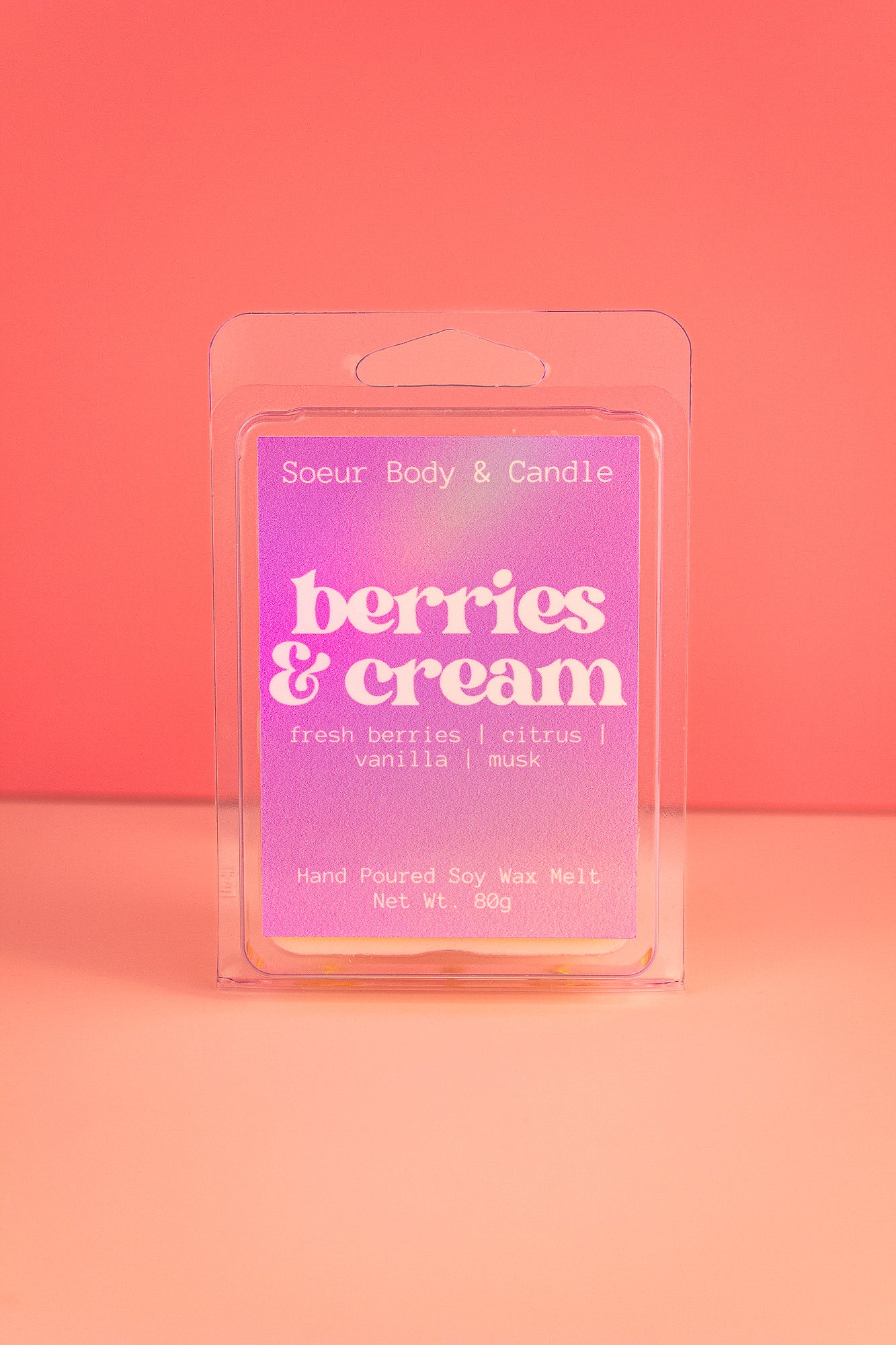 Berries &amp; Cream Soy Wax Melt