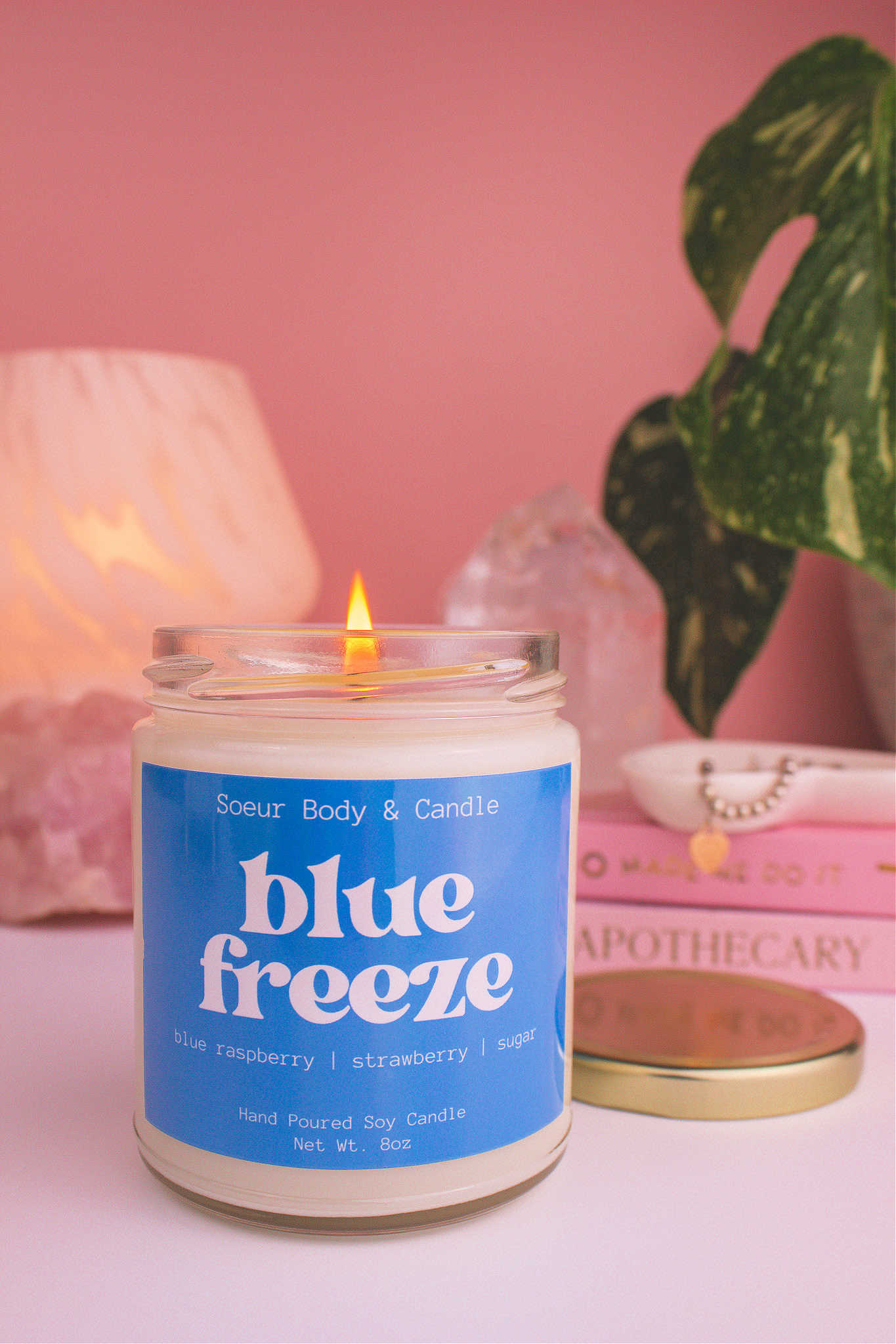 Blue Freeze Soy Candle