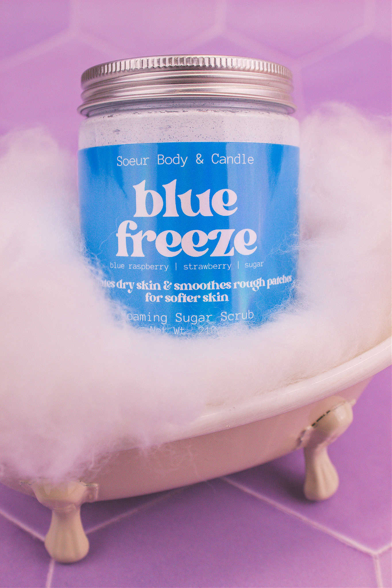 Blue Freeze Sugar Scrub