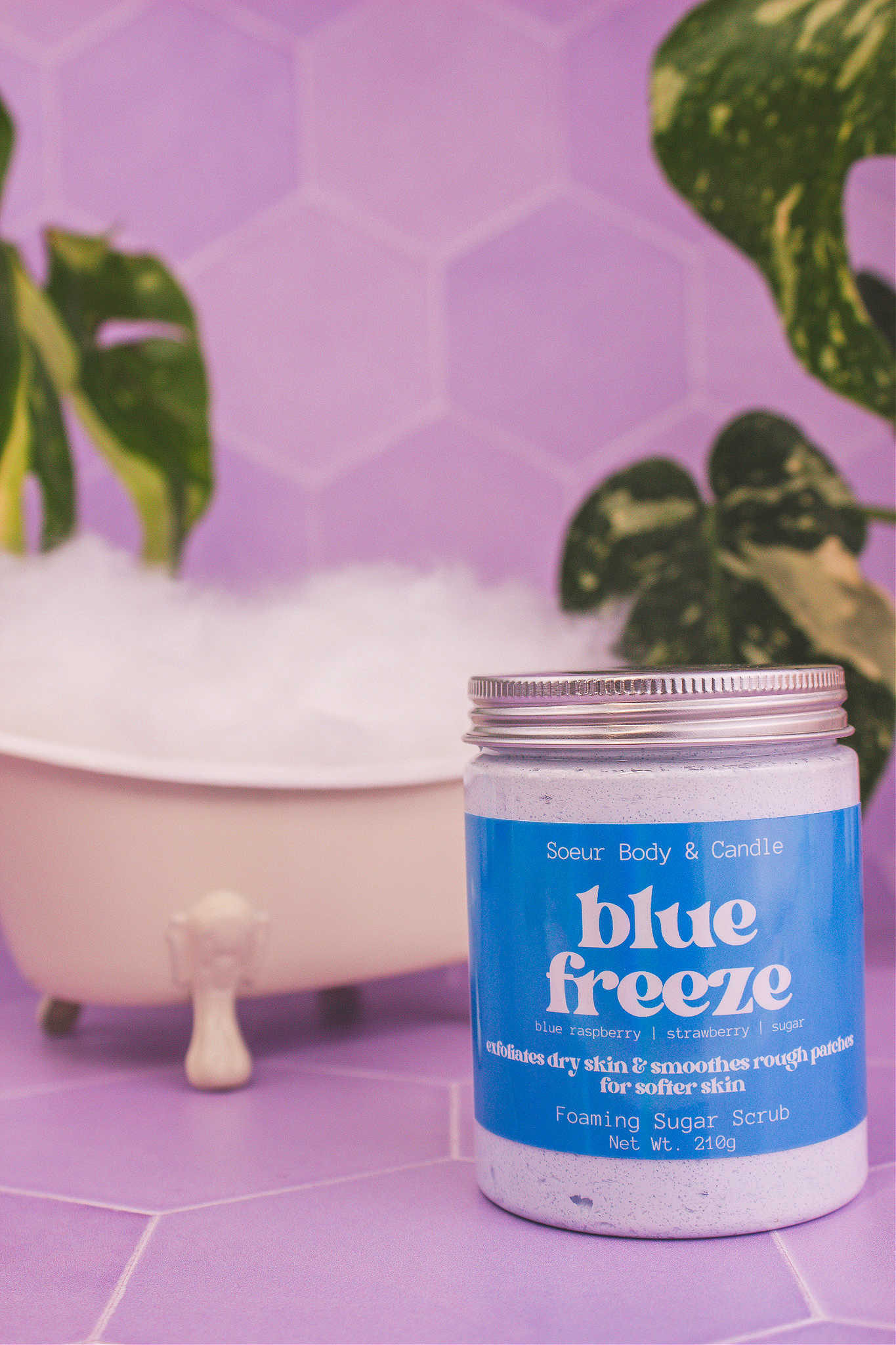 Blue Freeze Sugar Scrub