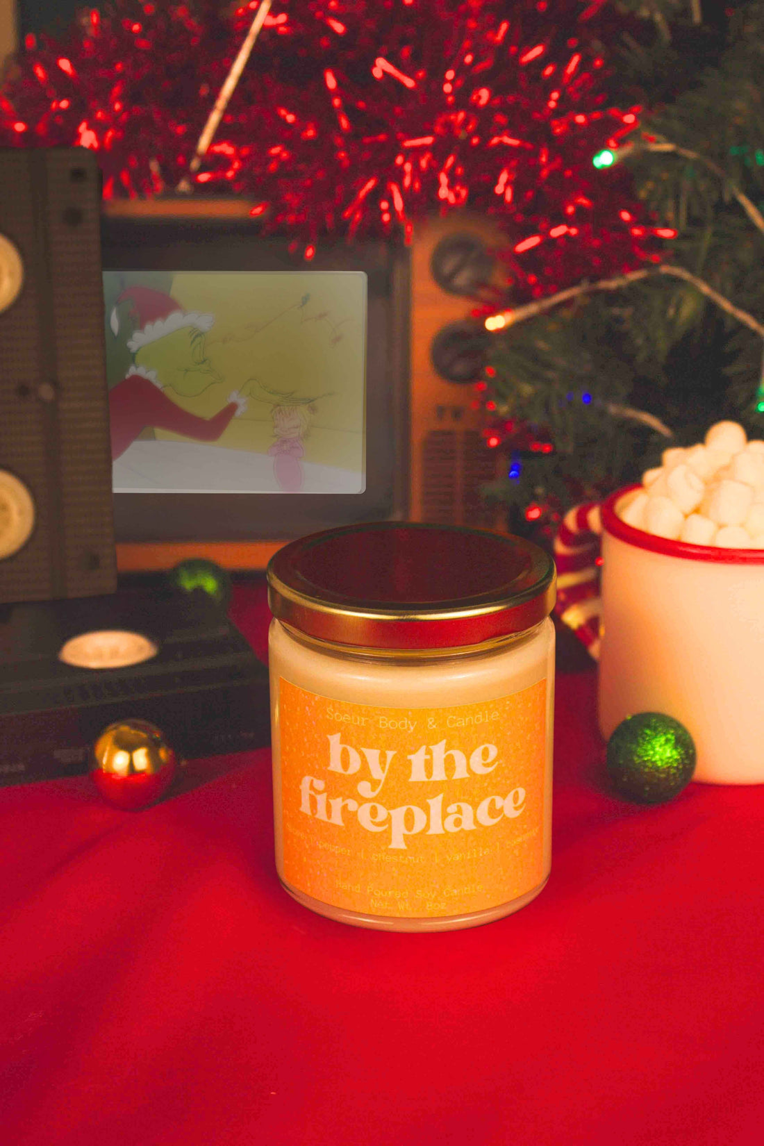 By the Fireplace Soy Candle