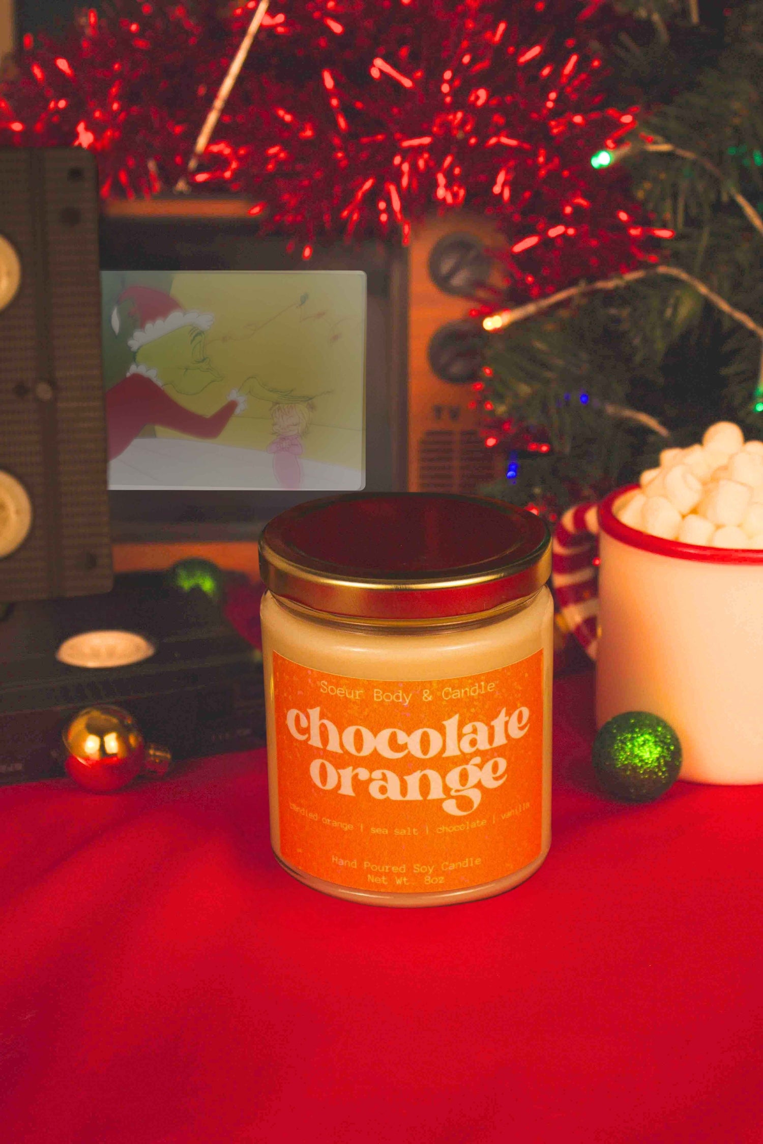 Chocolate Orange Soy Candle