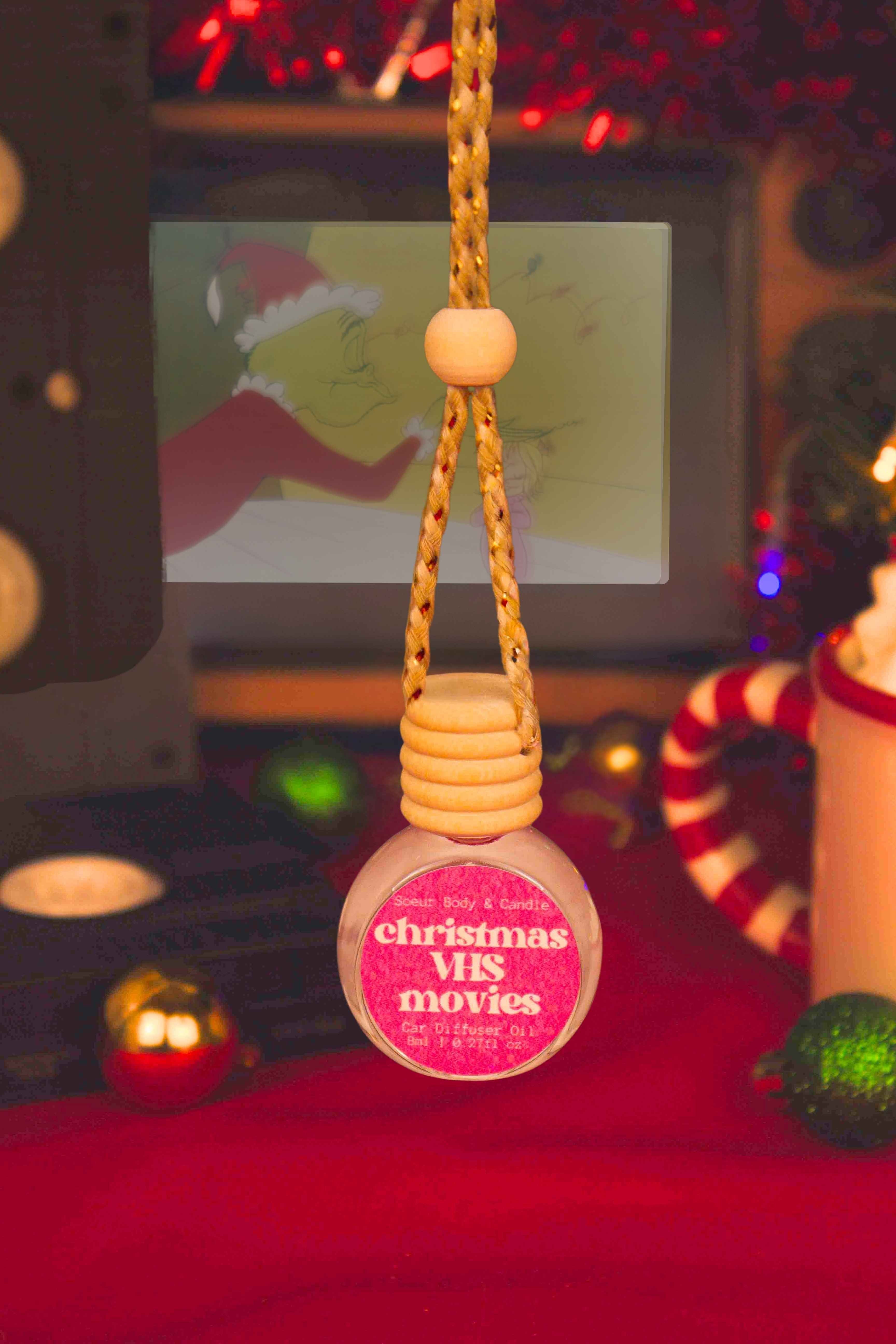 Christmas VHS Tapes Car Diffuser