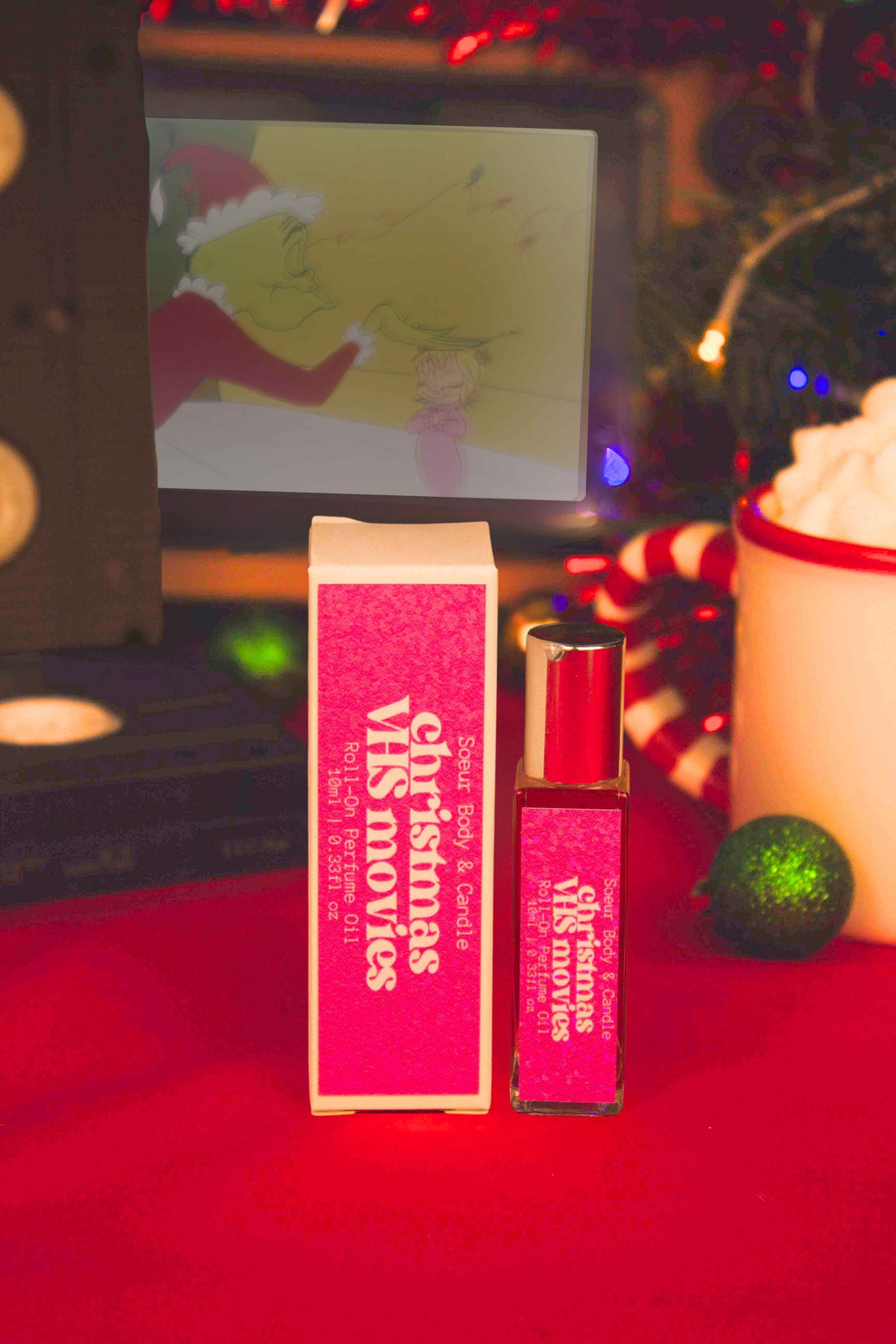 Christmas VHS Movies Roll-On Perfume Oil