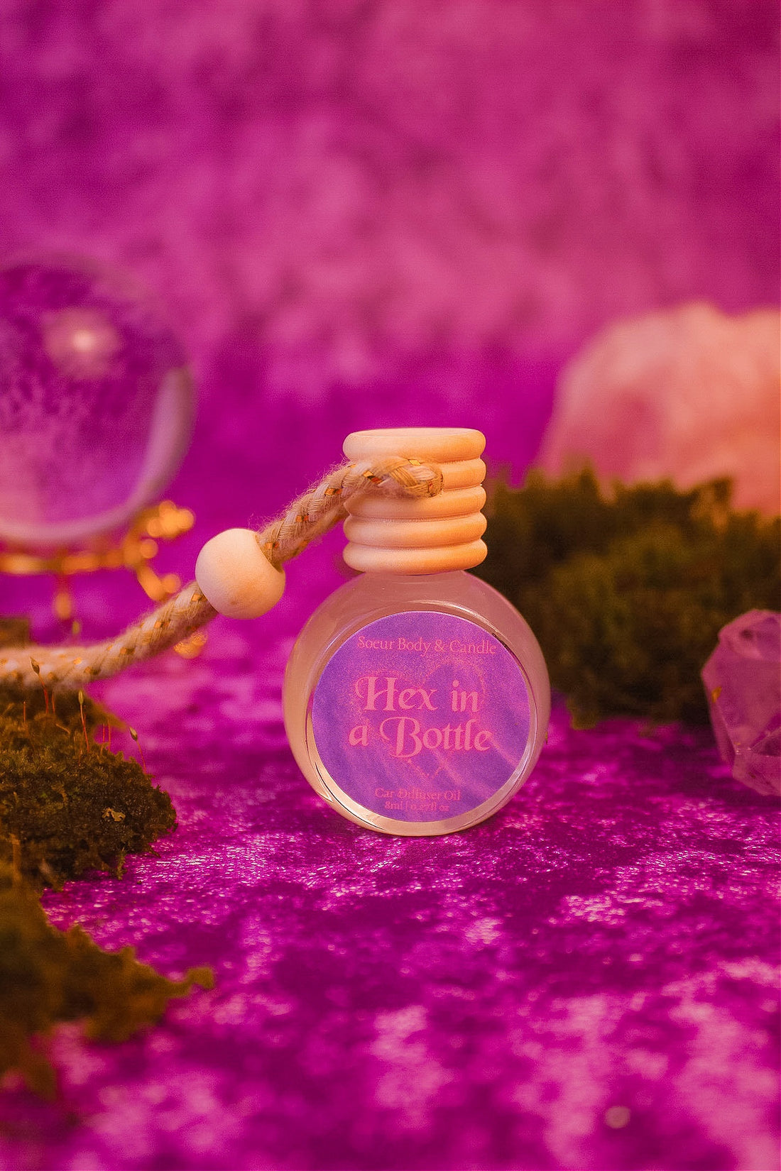 Hex in a Bottle Car Diffuser