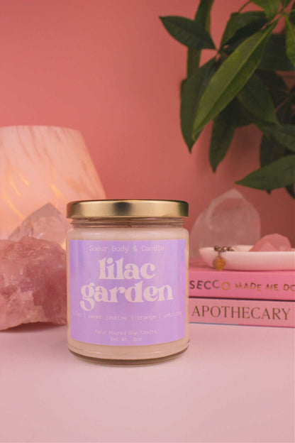 Lilac Garden Soy Candle