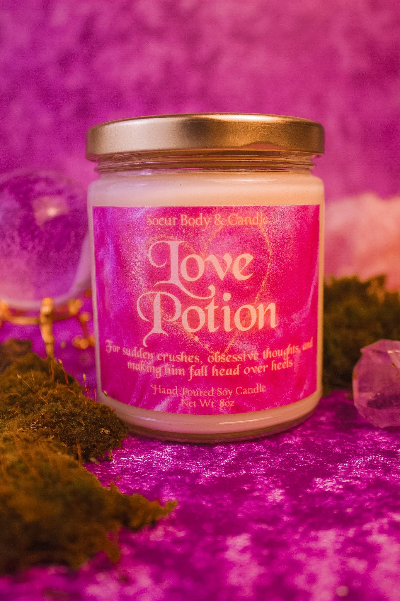 Love Potion Soy Candle