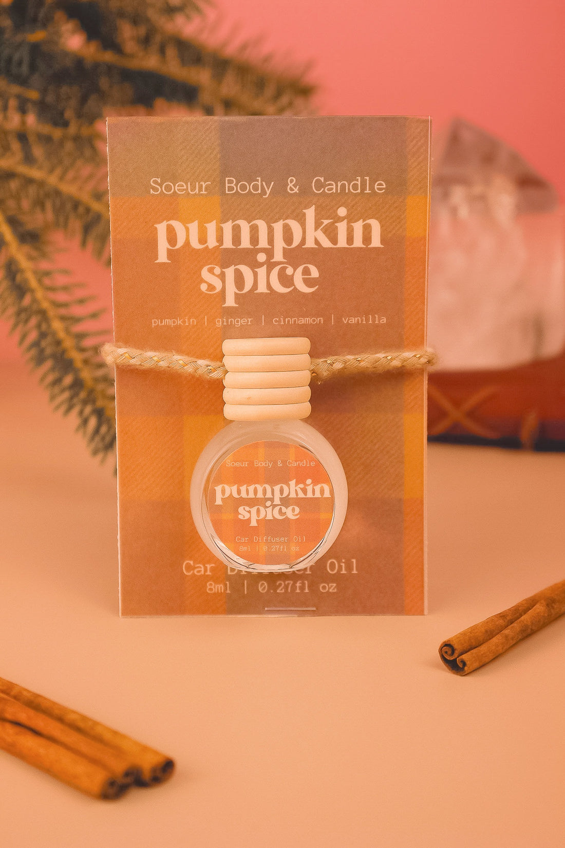 Pumpkin Spice Car Diffuser