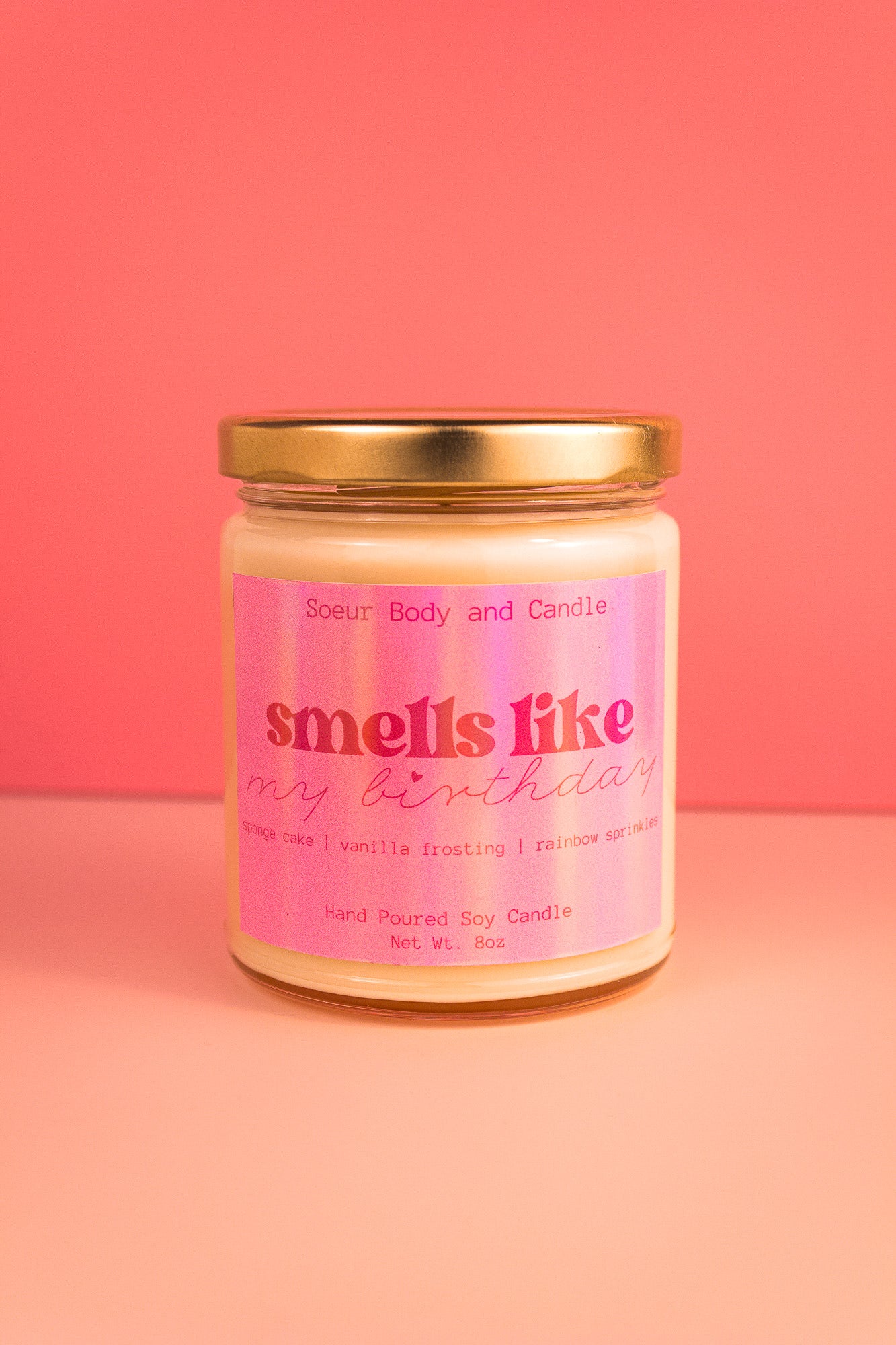 Smells Like My Birthday Soy Candle