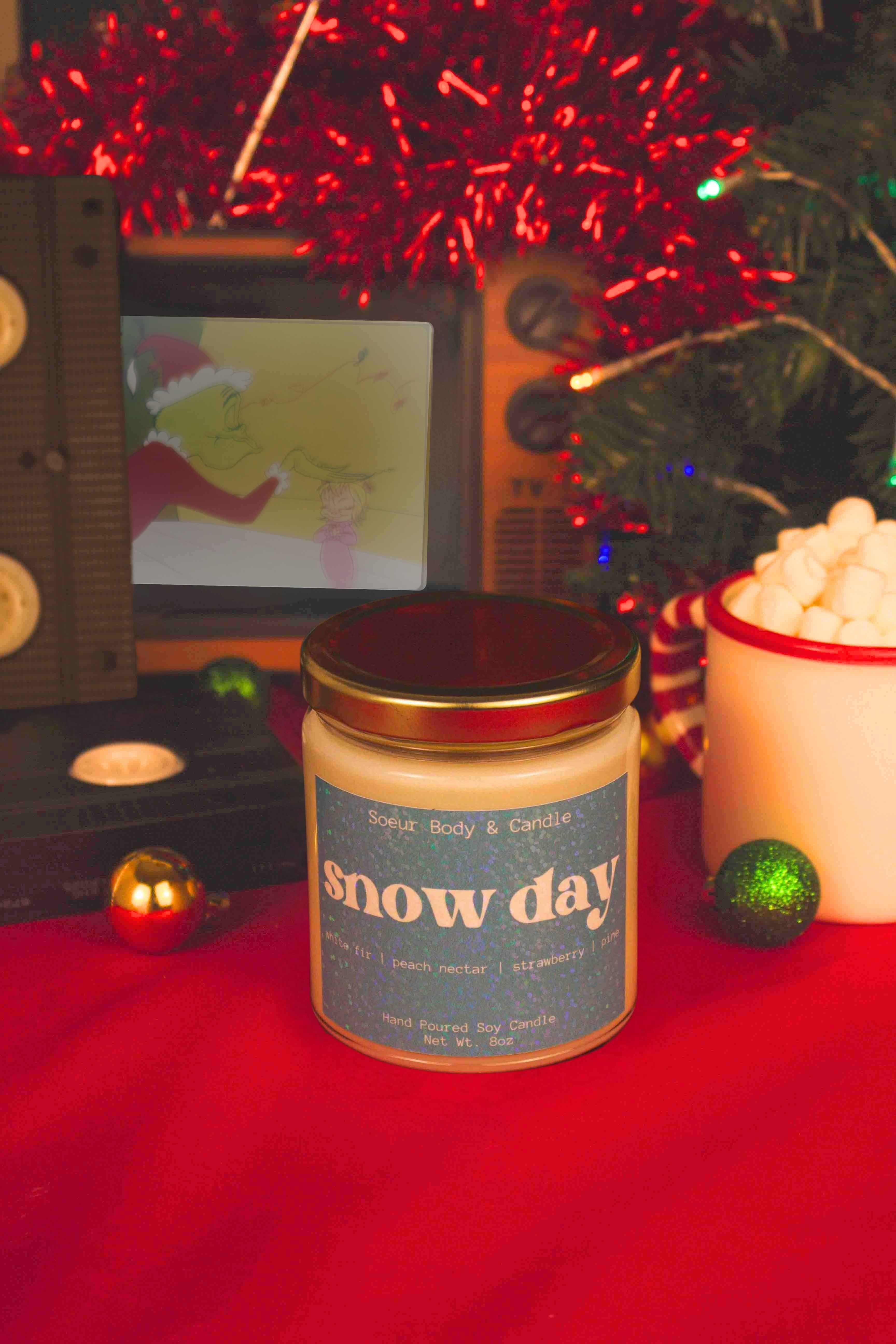 Snow Day Soy Candle