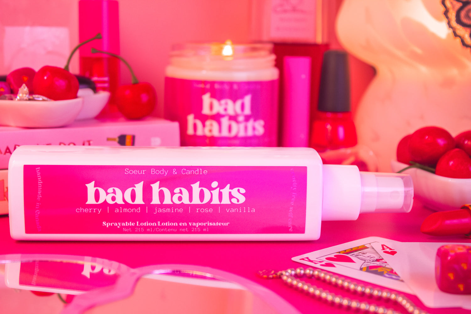 Bad Habits Sprayable Lotion