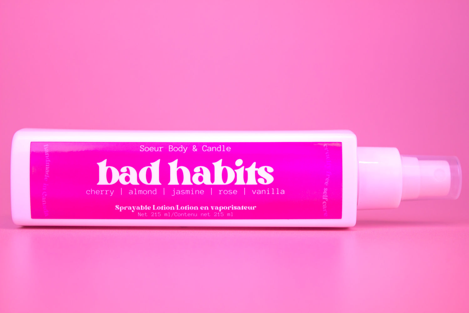 Bad Habits Sprayable Lotion