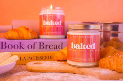 Baked Soy Candle