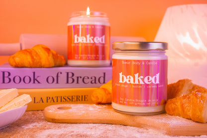 Baked Soy Candle