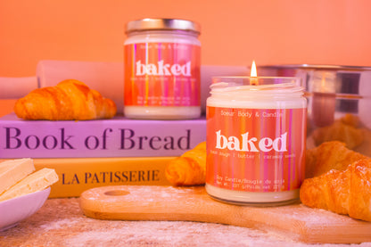 Baked Soy Candle