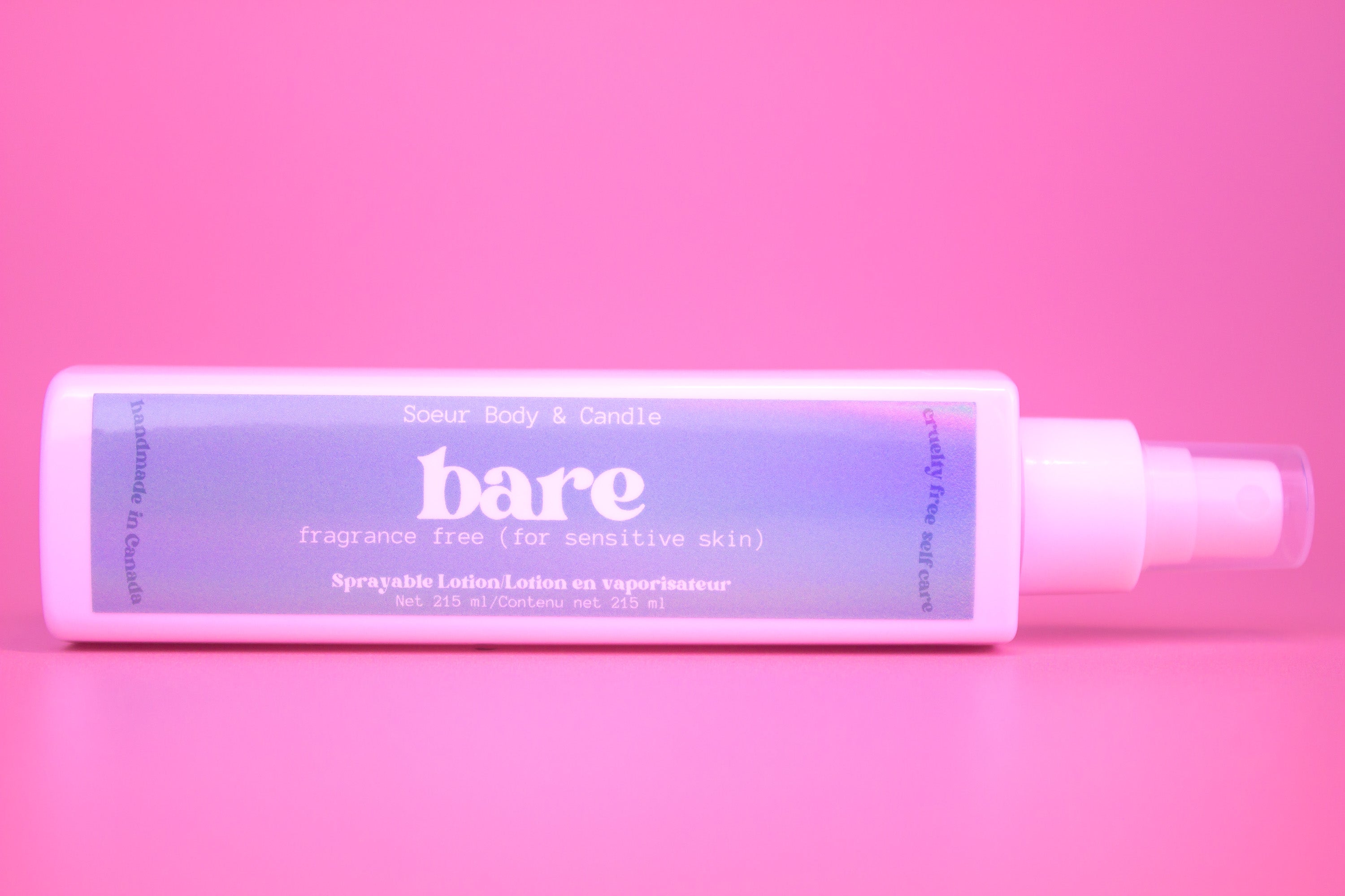 Bare Sprayable Lotion